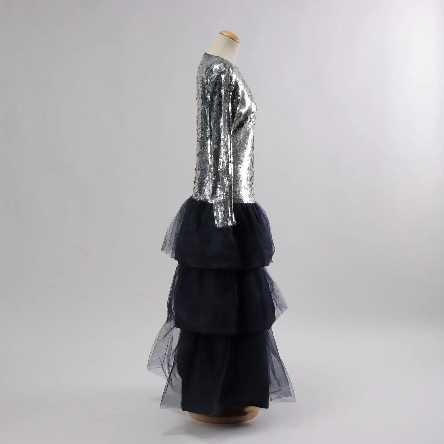 Vintage Long Dress Wool Size 18 Italy 1980s - Size 18 | Clothing & House Linens | Vintage