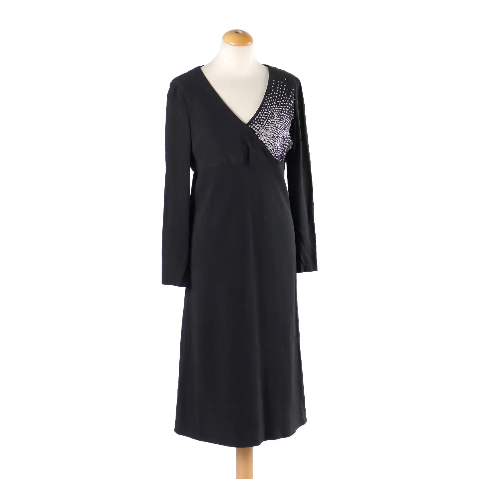 Vintage Dress Wool Size 14 Italy 1960-1970s - Size 14 | Clothing & House Linens | Vintage