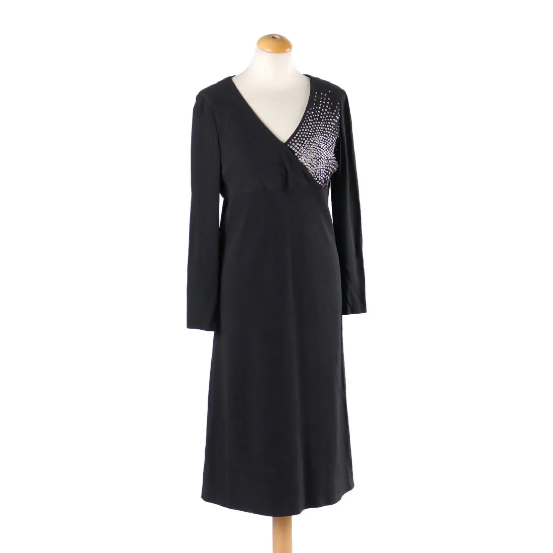 Vintage Dress Wool Size 14 Italy 1960-1970s - Size 14 | Clothing & House Linens | Vintage