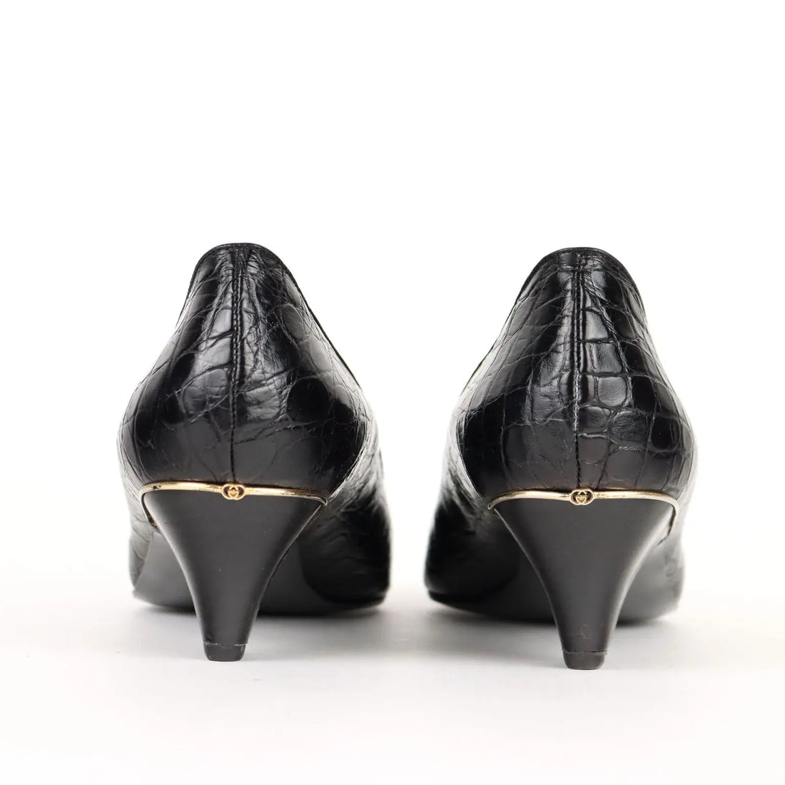 Vintage Gucci Shoes Leather N. 9 Italy 1980s-1990s - Size N. 6 | Clothing & House Linens | Vintage