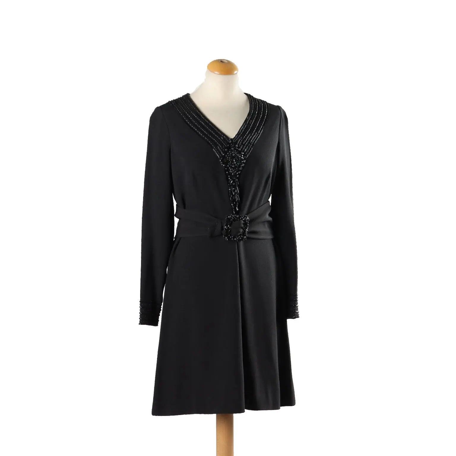 Vintage Dress Wool Size 14 Italy 1960-1970s - Size 14 | Clothing & House Linens | Vintage