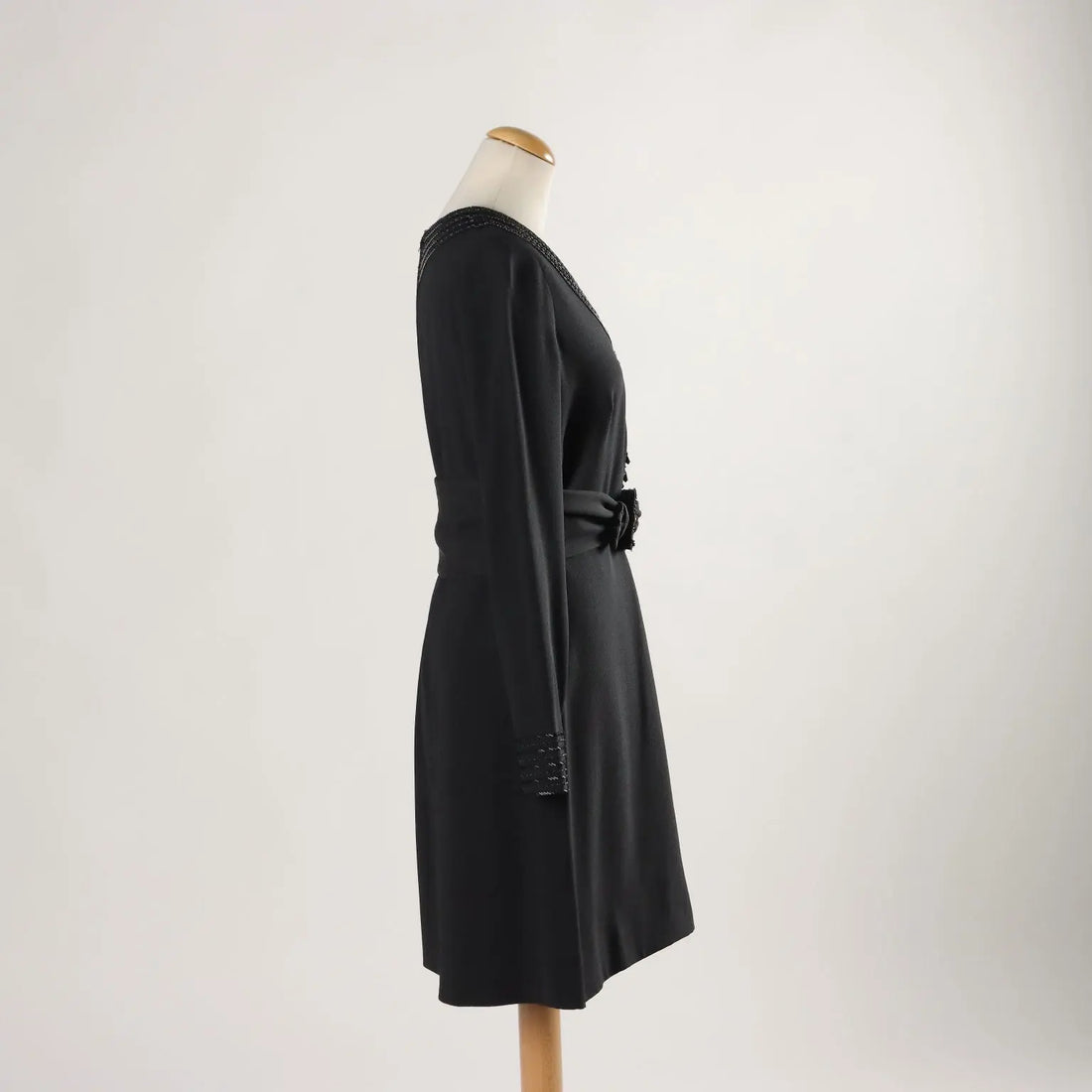 Vintage Dress Wool Size 14 Italy 1960-1970s - Size 14 | Clothing & House Linens | Vintage