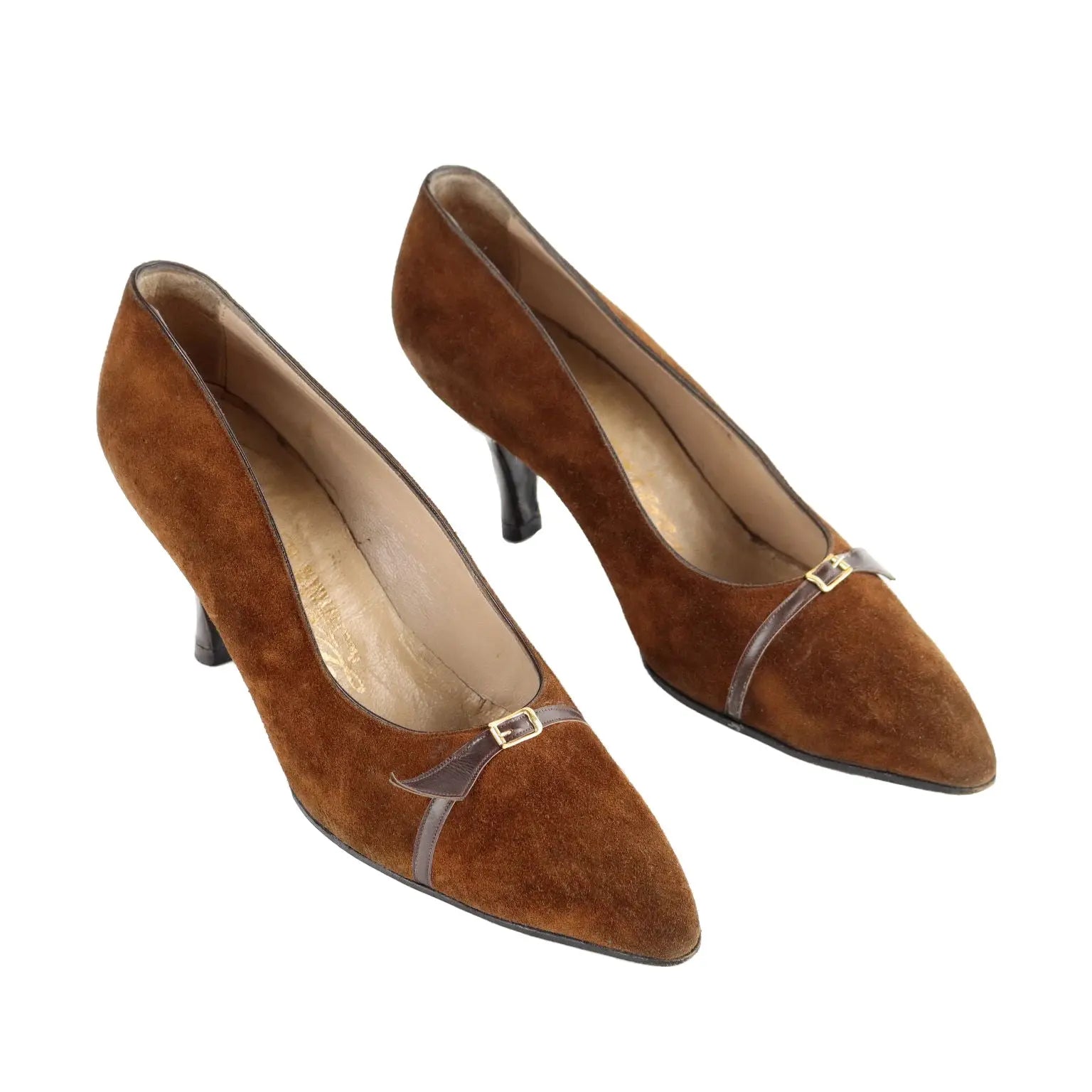 Vintage Shoes Suède Size 5,5 Italy 1960s - Size 5,5 | Clothing & House Linens | Vintage