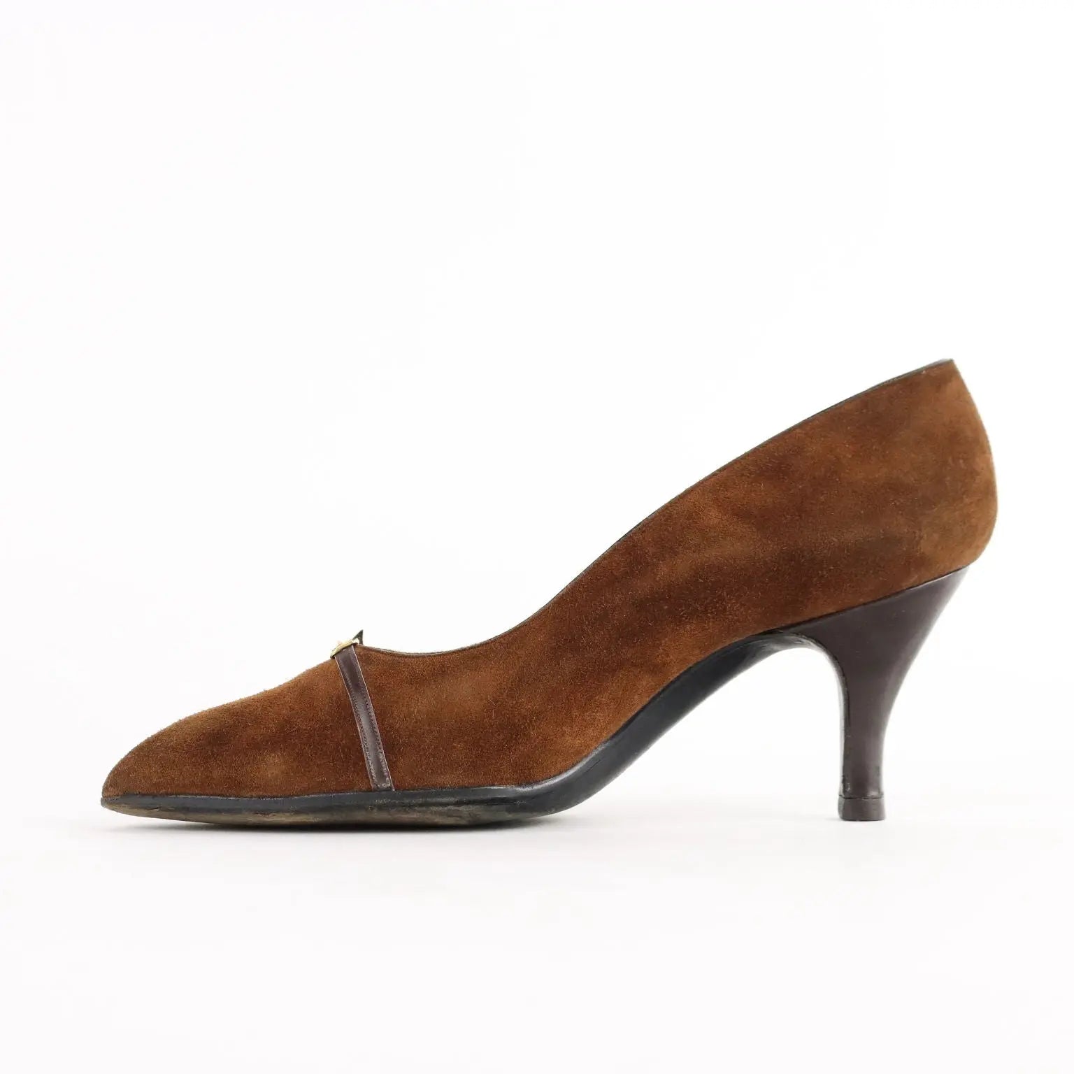 Vintage Shoes Suède Size 5,5 Italy 1960s - Size 5,5 | Clothing & House Linens | Vintage