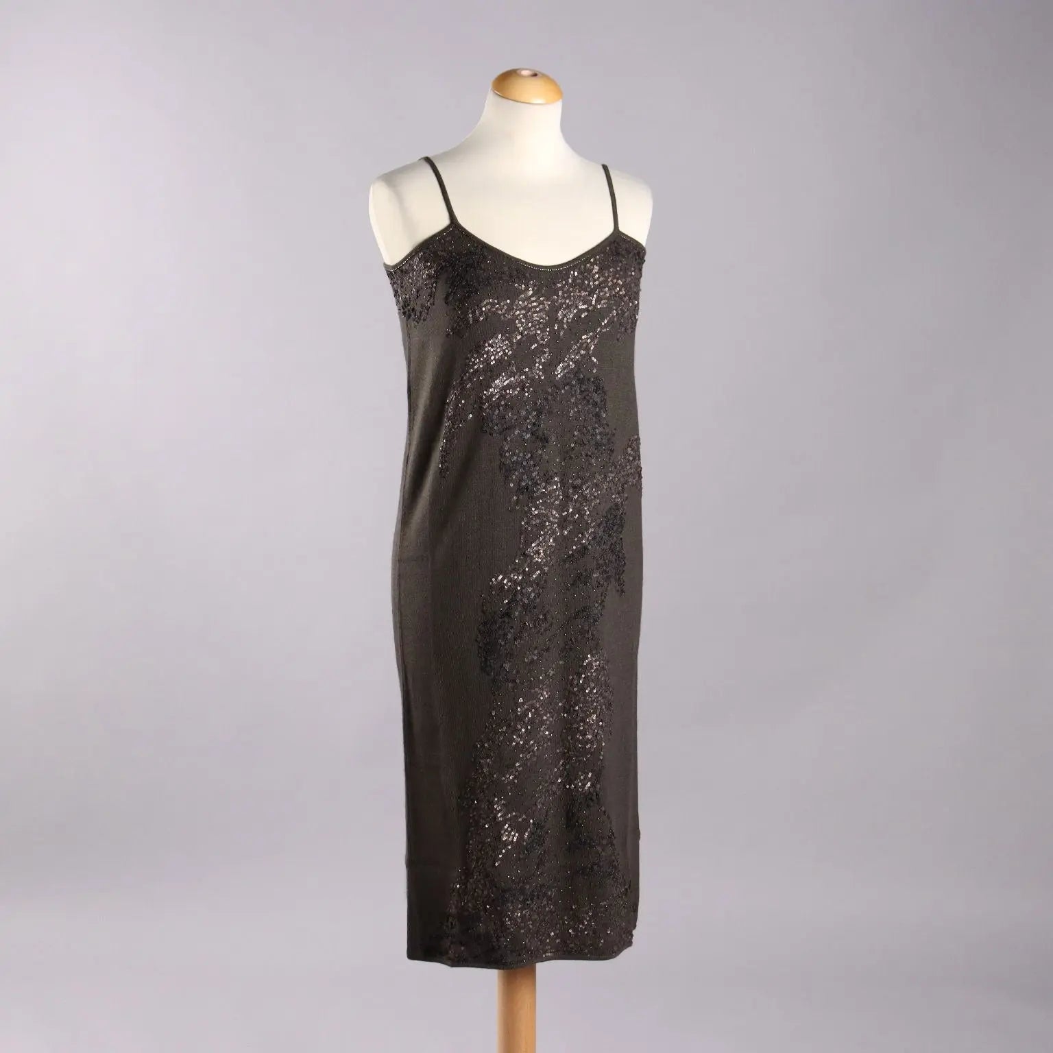 Vintage Dress by Krizia UK Size 12 1980s-90s Caschmere Wool - UK Size 12 | Clothing & House Linens | Vintage
