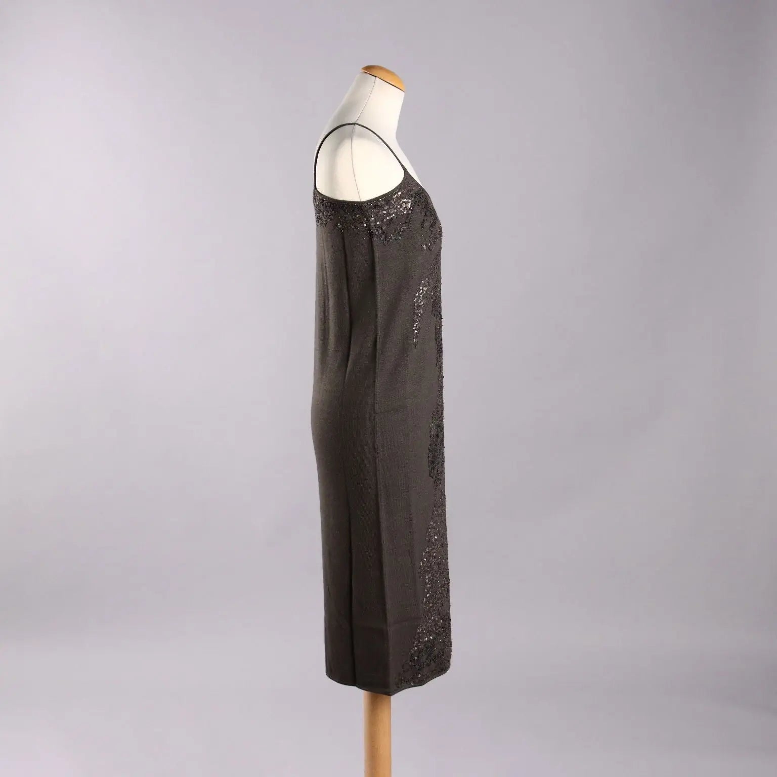 Vintage Dress by Krizia UK Size 12 1980s-90s Caschmere Wool - UK Size 12 | Clothing & House Linens | Vintage