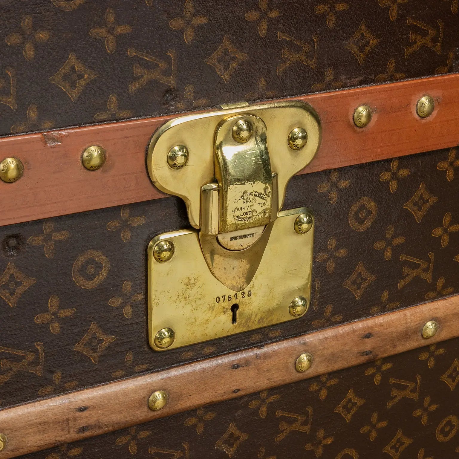 Louis Vuitton Malle Armoire Trunk Leather France 1935 ca. - 1935 ca. | Clothing & House Linens  Vintage