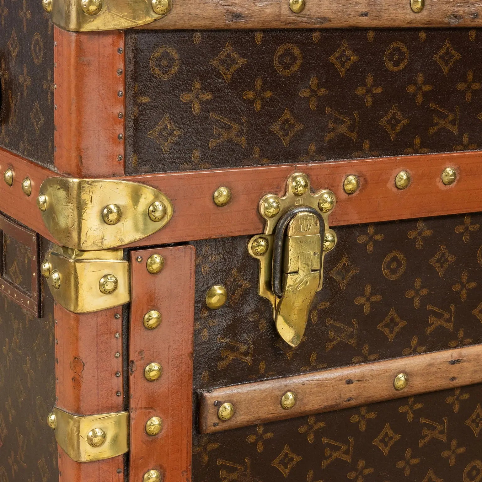 Louis Vuitton Malle Armoire Trunk Leather France 1935 ca. - 1935 ca. | Clothing & House Linens  Vintage