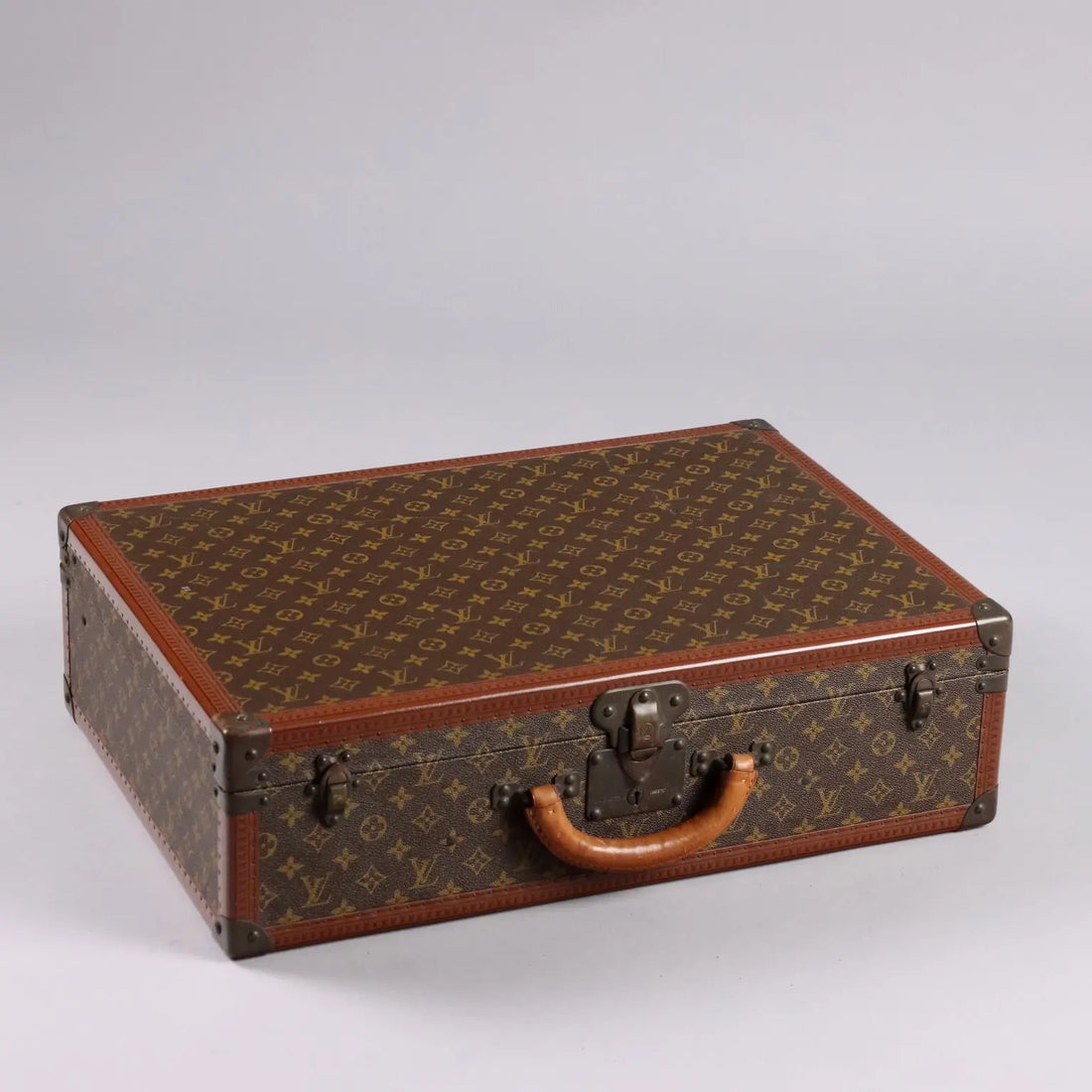 Vintage 1970s Louis Vuitton Suitcase Bisten 60 Monogram Canvas - Paris, 1970s | Clothing & House Linens | Vintage