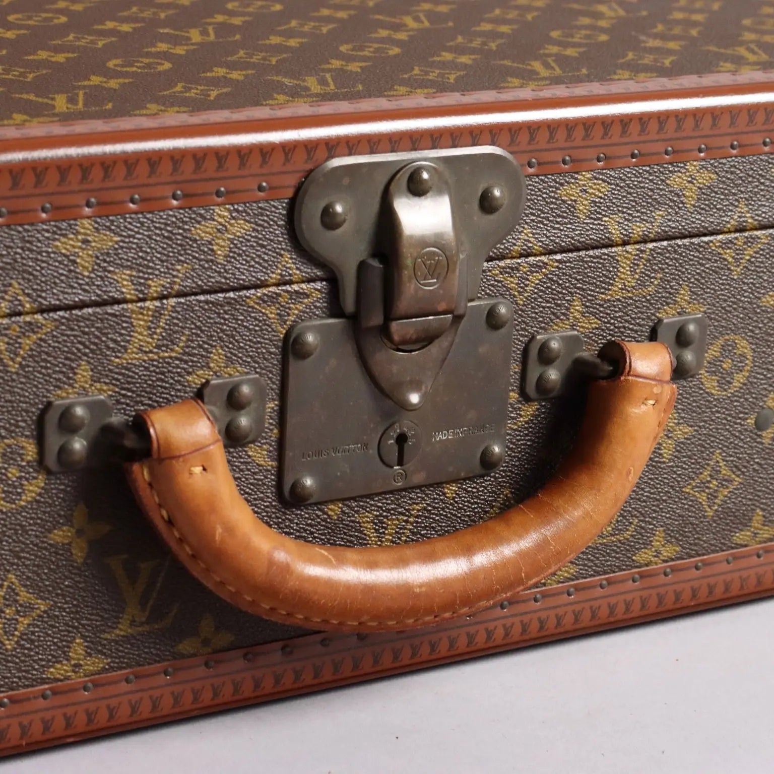 Vintage 1970s Louis Vuitton Suitcase Bisten 60 Monogram Canvas - Paris, 1970s | Clothing & House Linens | Vintage