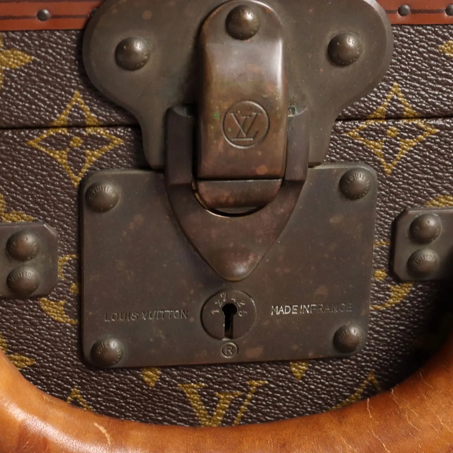 Vintage 1970s Louis Vuitton Suitcase Bisten 60 Monogram Canvas - Paris, 1970s | Clothing & House Linens | Vintage