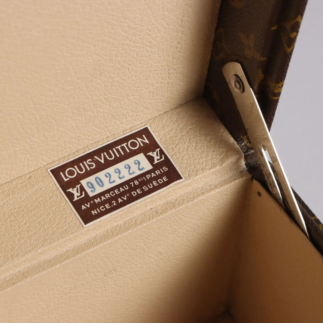 Vintage 1970s Louis Vuitton Suitcase Bisten 60 Monogram Canvas - Paris, 1970s | Clothing & House Linens | Vintage