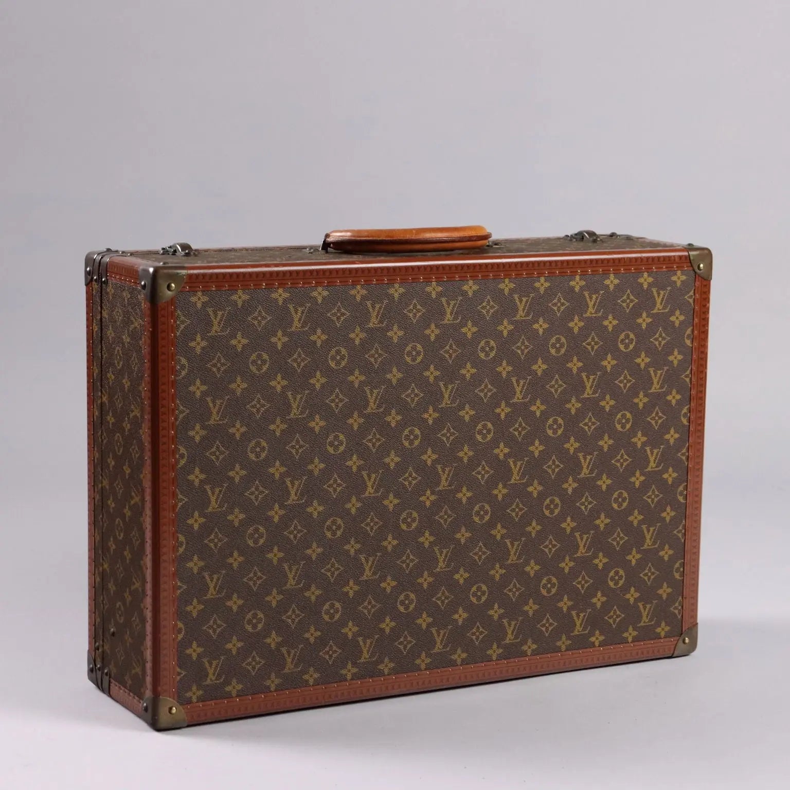 Vintage 1970s Louis Vuitton Suitcase Bisten 60 Monogram Canvas - Paris, 1970s | Clothing & House Linens | Vintage