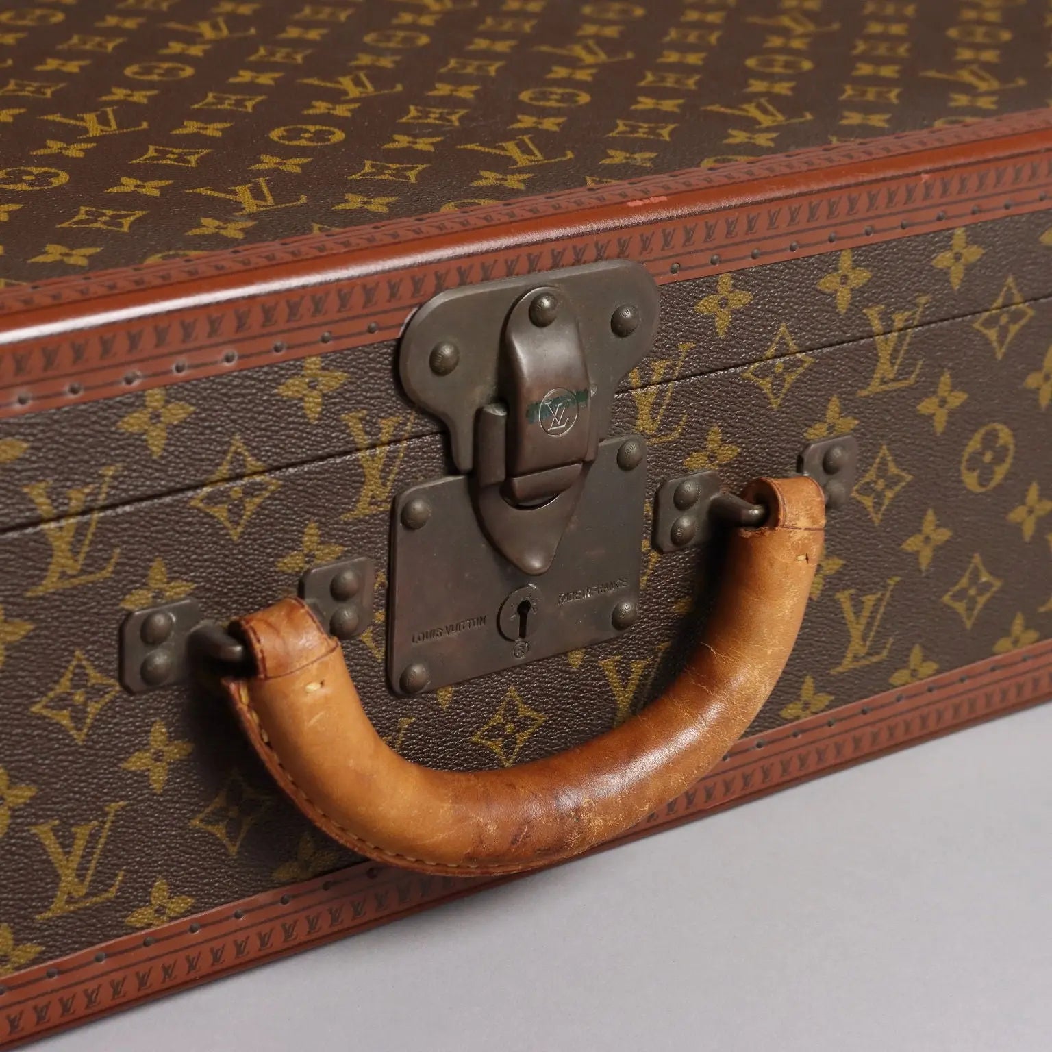 Vintage 1970s Suitcase Louis Vuitton Alzer 80 Monogram Canvas France - Paris, 1970s | Clothing & House Linens | Vintage