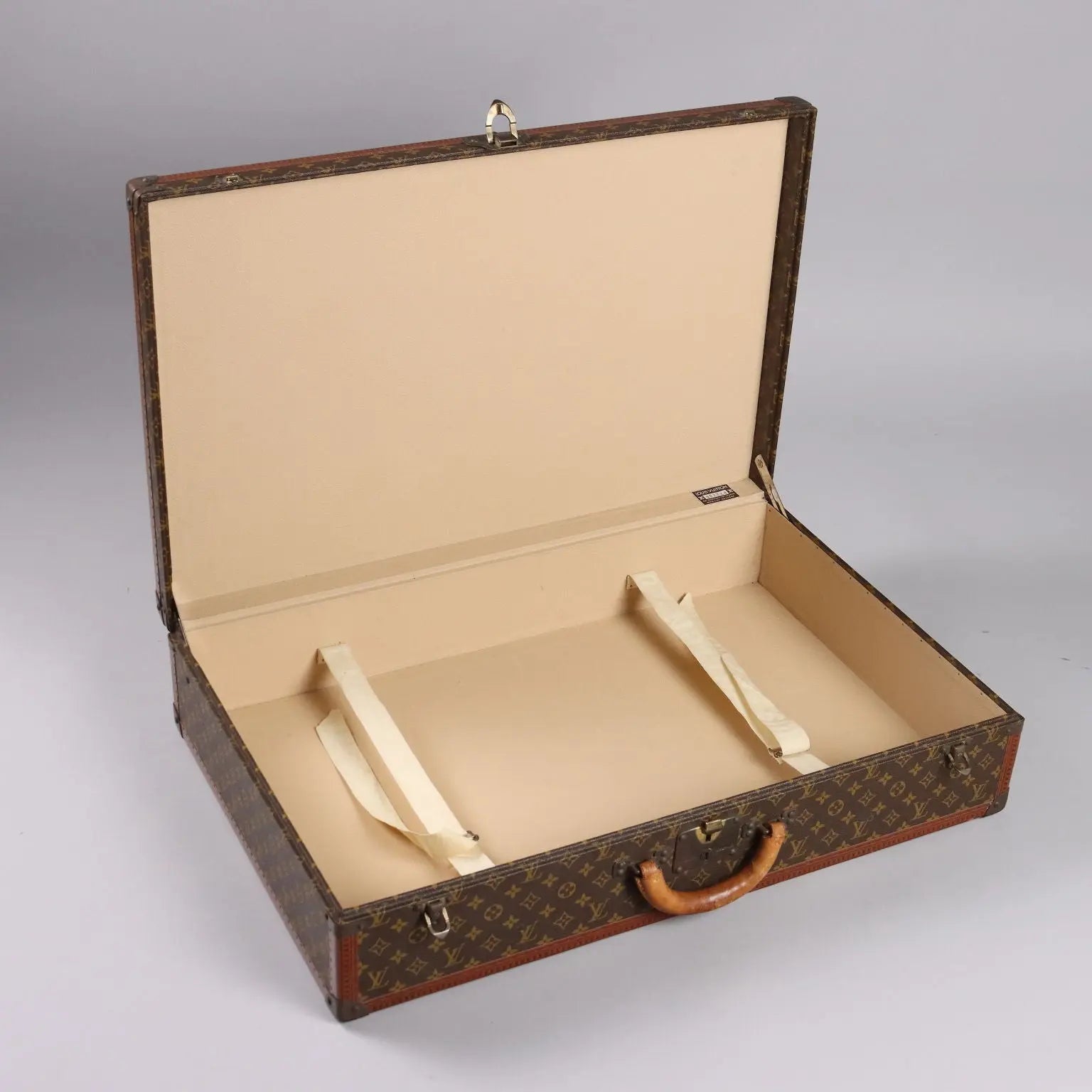 Vintage 1970s Suitcase Louis Vuitton Alzer 80 Monogram Canvas France - Paris, 1970s | Clothing & House Linens | Vintage