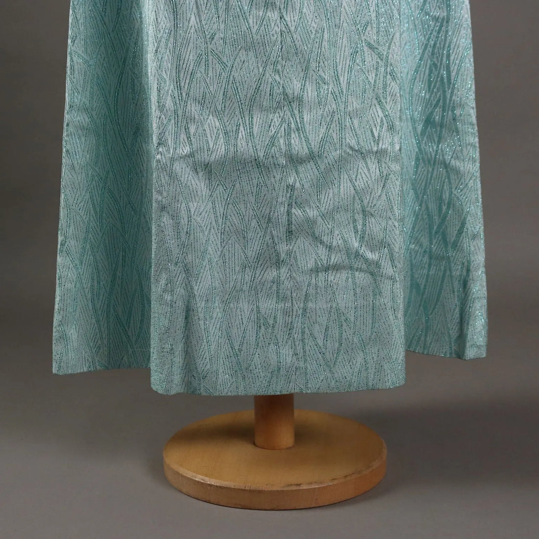 Vintage Dress Green Lamé Fabric UK Size 10 Italy 1960s-1970s - UK Size 10 | Clothing & House Linens | Vintage