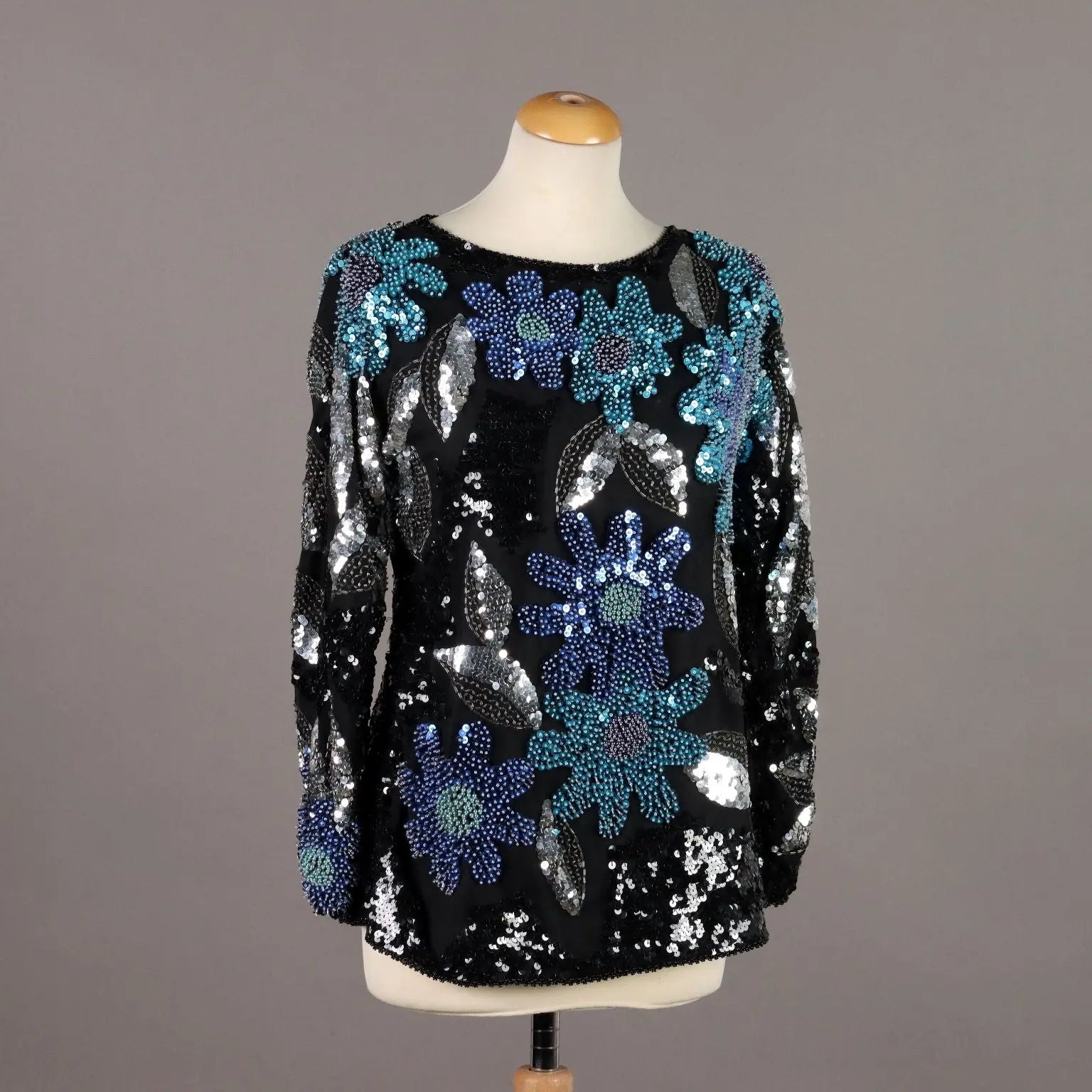 Vintage Shirt Embroideries UK Size 10 Italy 1980s - UK Size 10 | Clothing & House Linens | Vintage