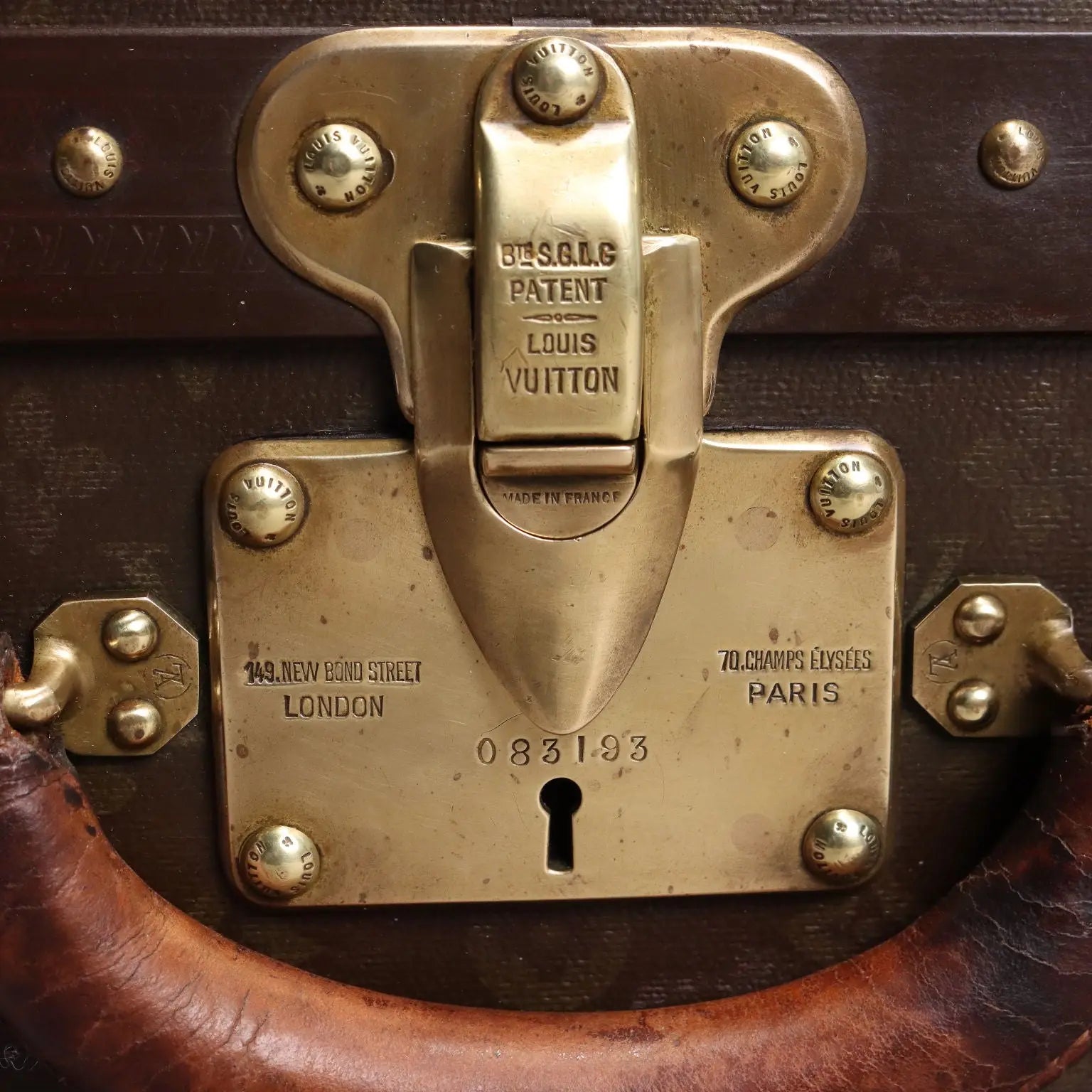 Louis Vuitton Alzer 80 Suitcase Monogram Canvas France | Clothing & House Linens | Vintage