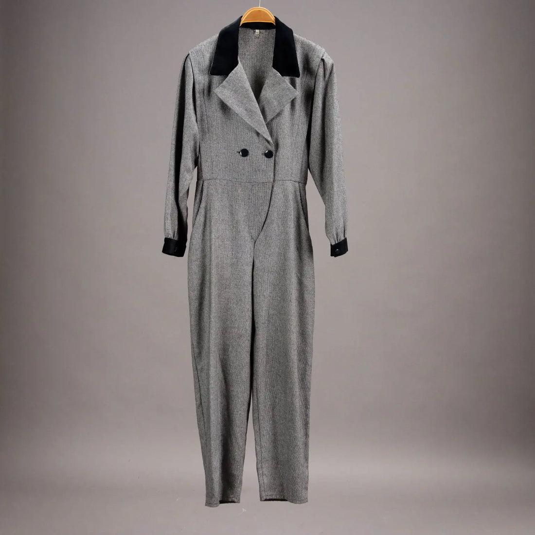 Vintage Jumpsuit Mixed Wool UK Size 12 1980s-1990s - UK Size 12 | Clothing & House Linens | Vintage