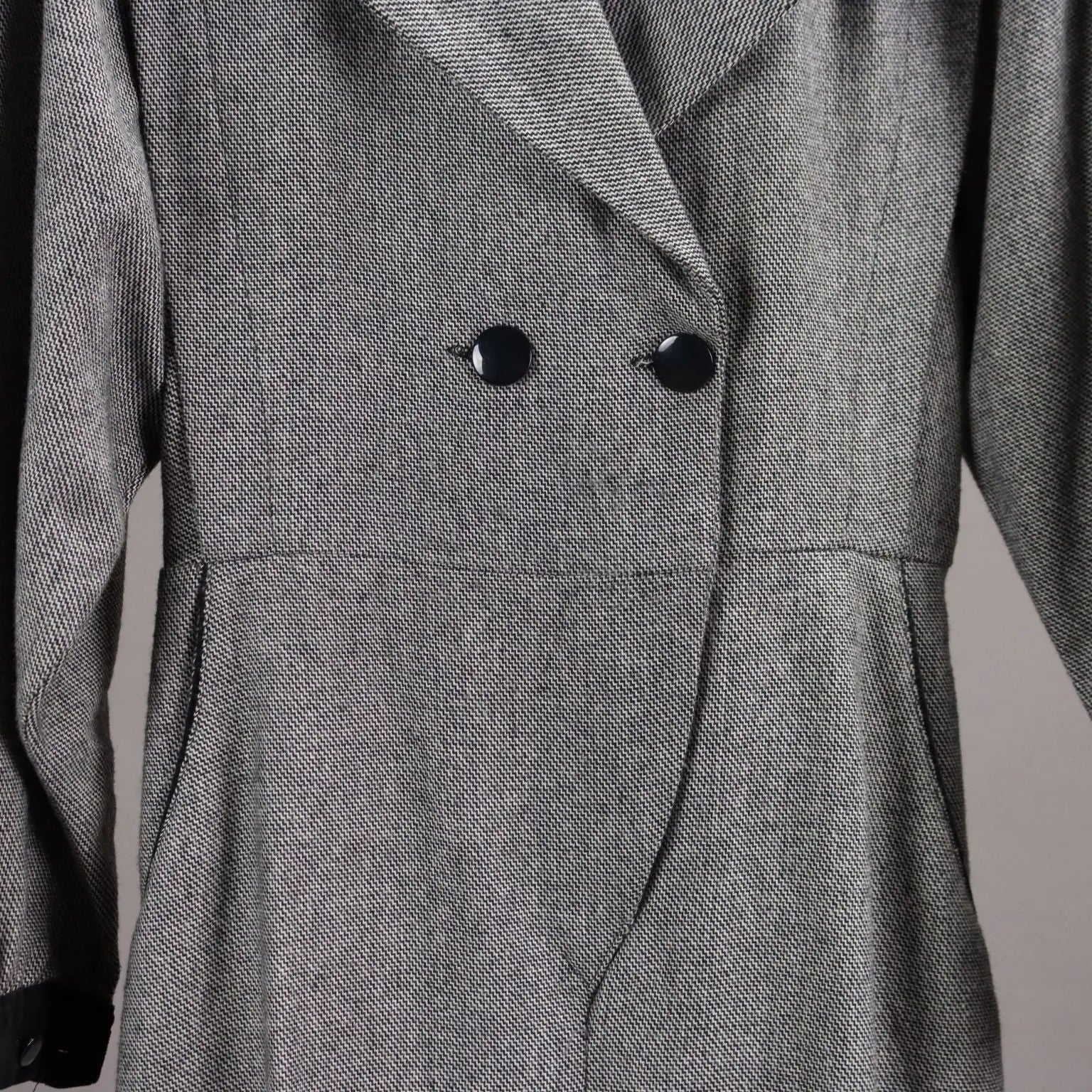 Vintage Jumpsuit Mixed Wool UK Size 12 1980s-1990s - UK Size 12 | Clothing & House Linens | Vintage