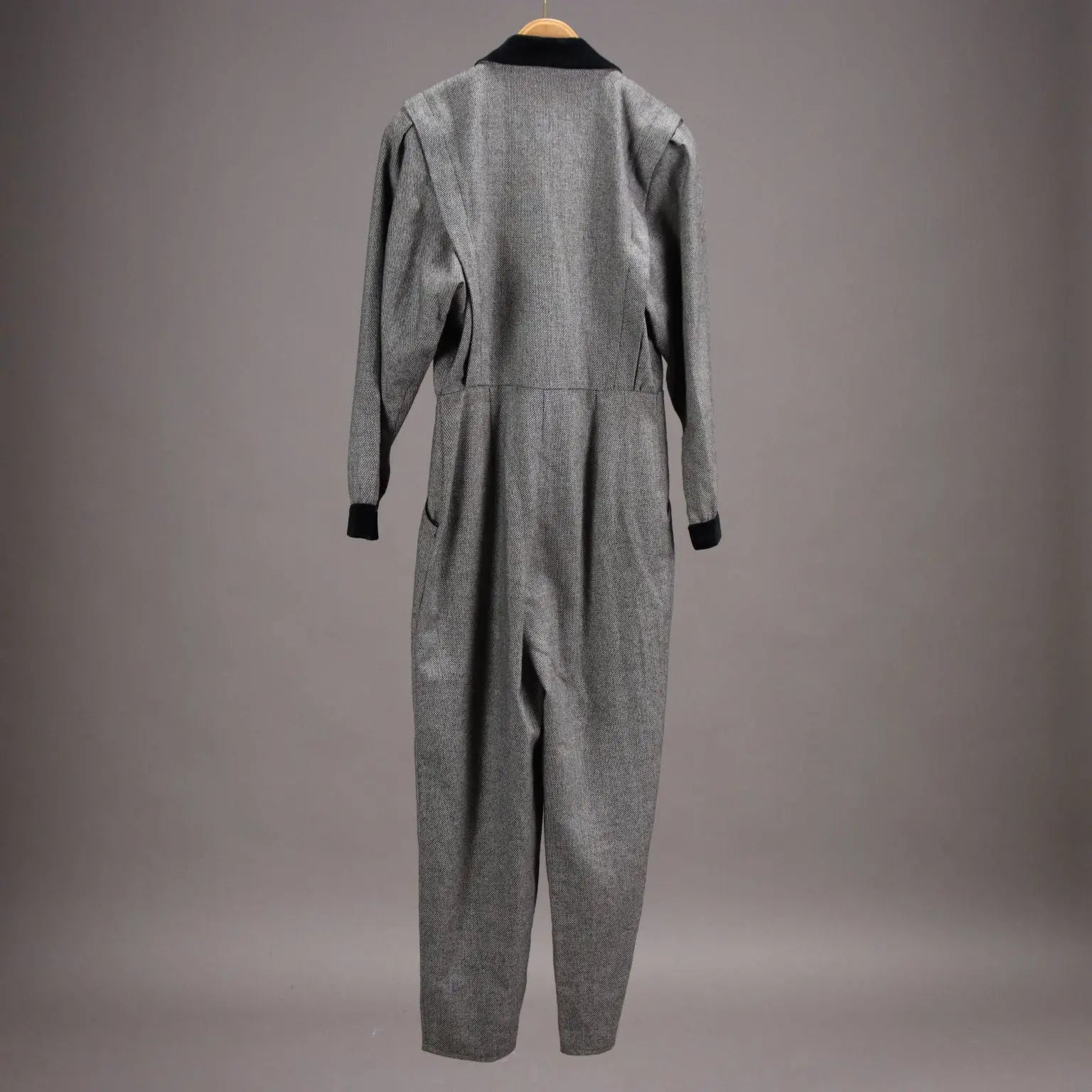 Vintage Jumpsuit Mixed Wool UK Size 12 1980s-1990s - UK Size 12 | Clothing & House Linens | Vintage