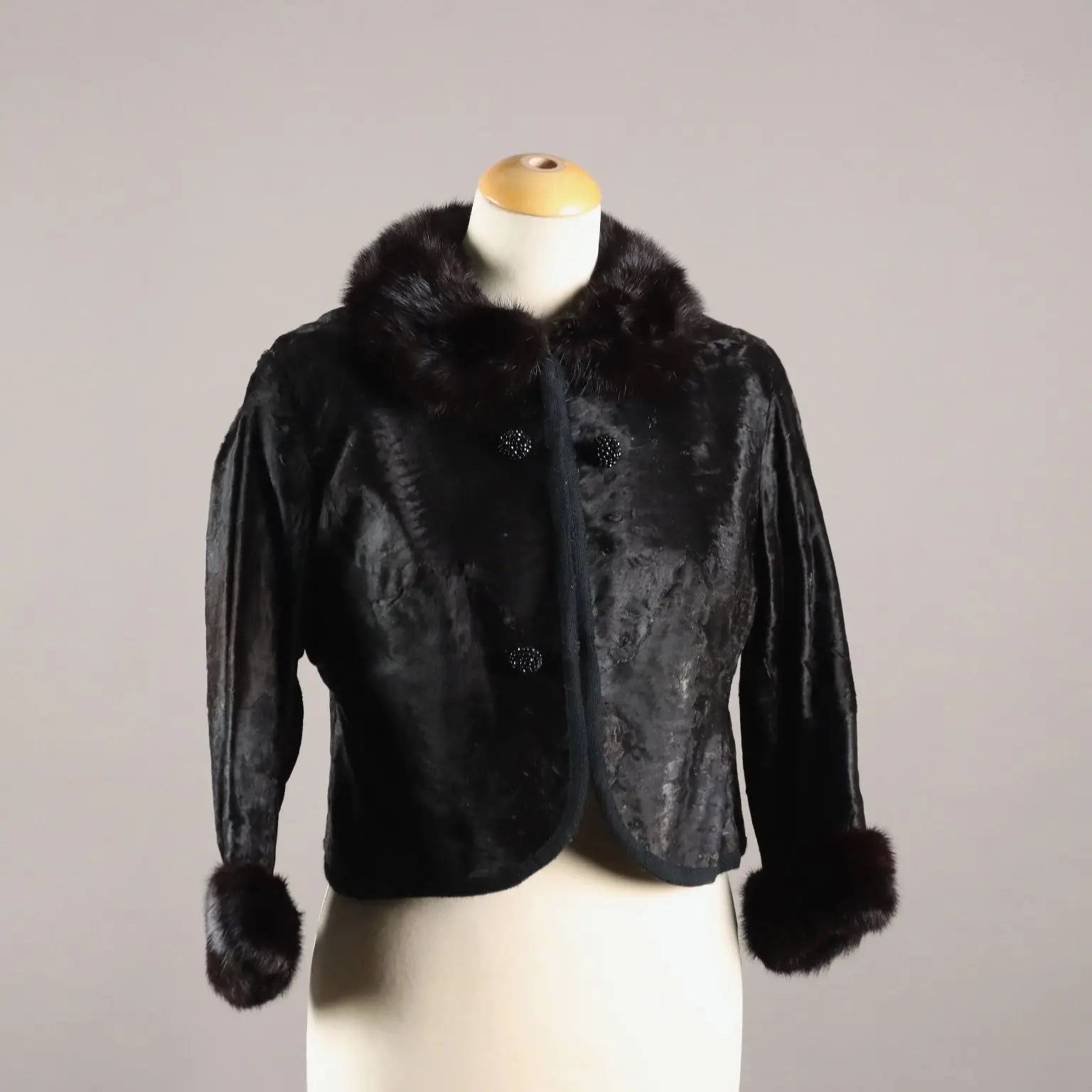 Vintage Jacket Leather UK Size 10 Patchwork Italy 1960s-1970s - UK Size 12 | Clothing & House Linens | Vintage