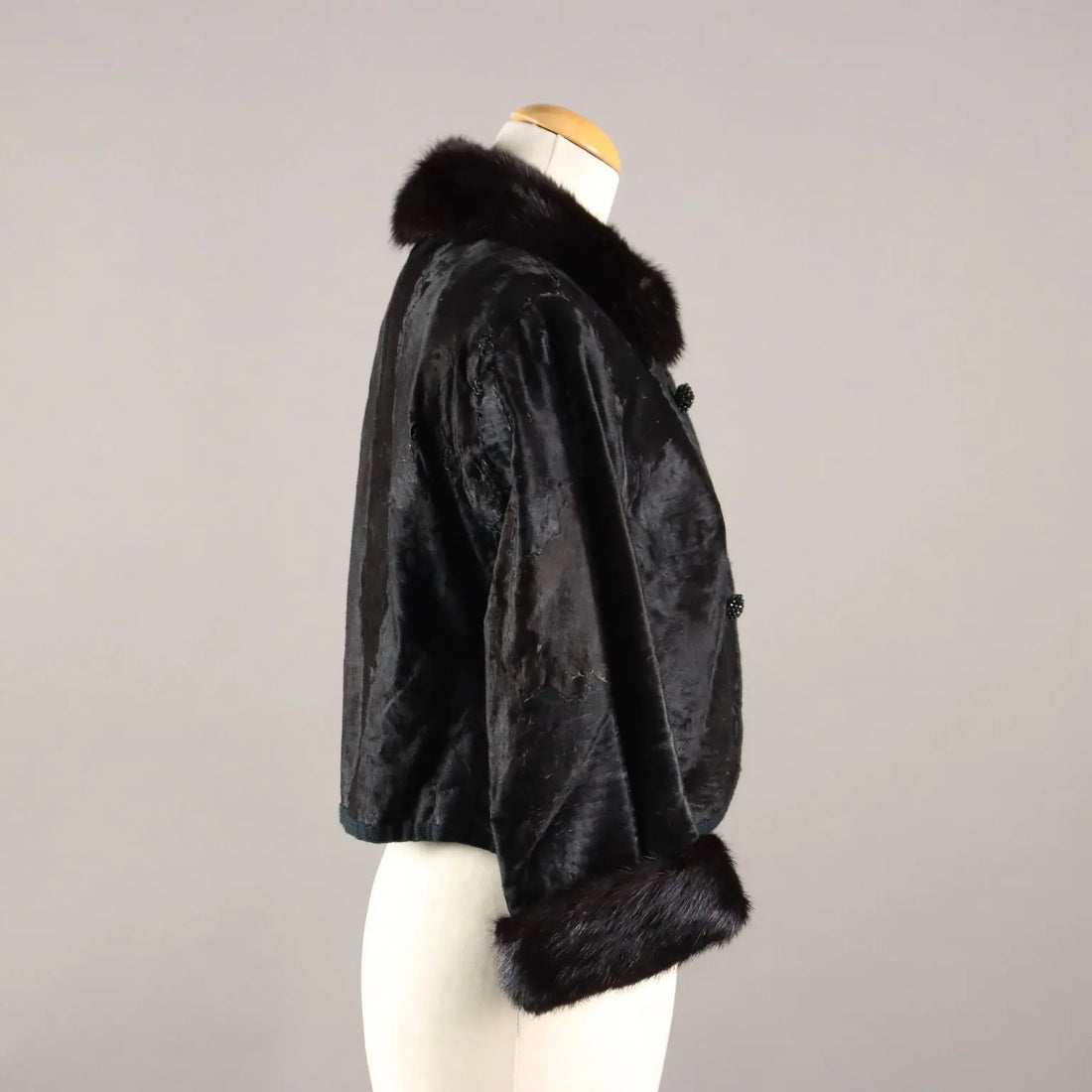 Vintage Jacket Leather UK Size 10 Patchwork Italy 1960s-1970s - UK Size 12 | Clothing & House Linens | Vintage