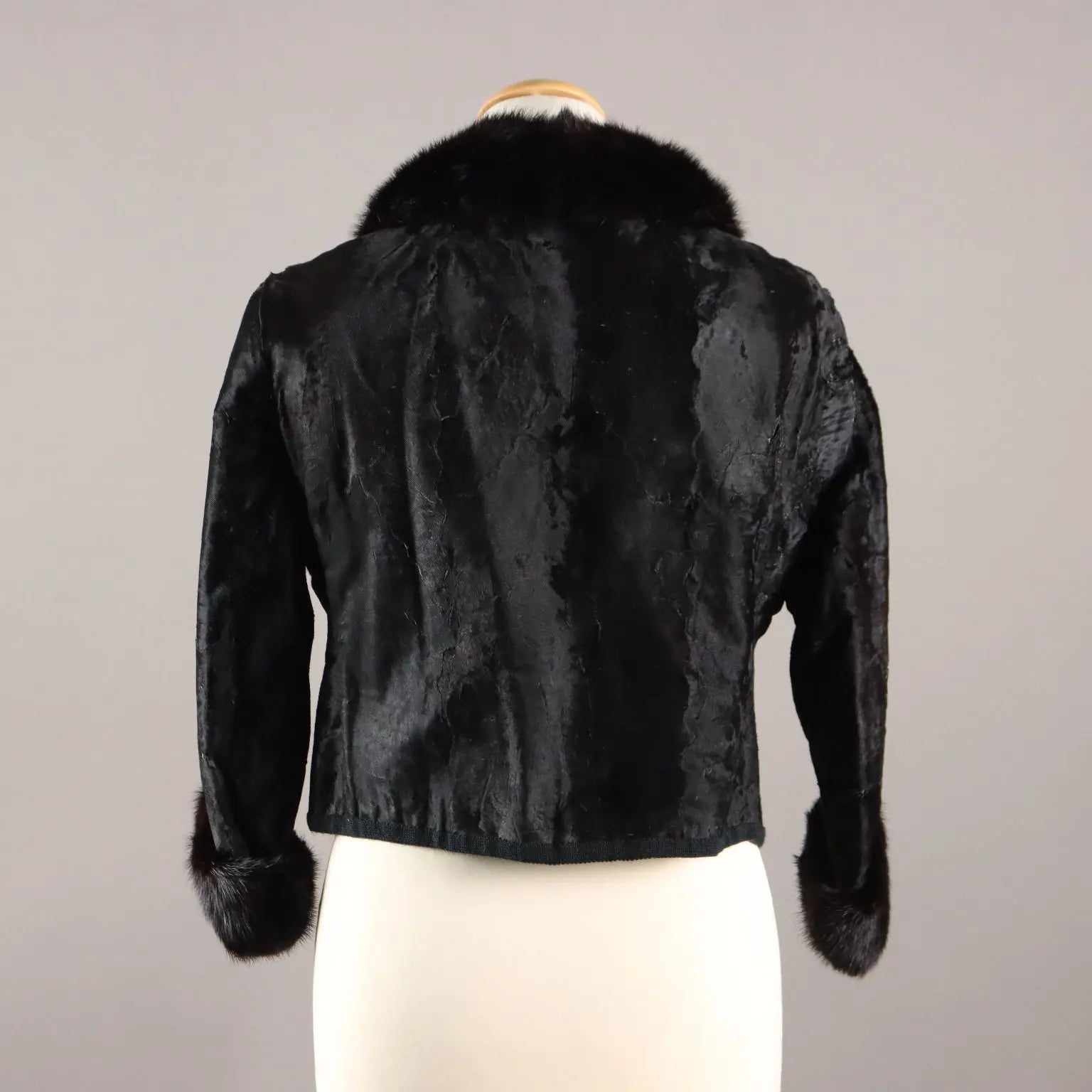 Vintage Jacket Leather UK Size 10 Patchwork Italy 1960s-1970s - UK Size 12 | Clothing & House Linens | Vintage