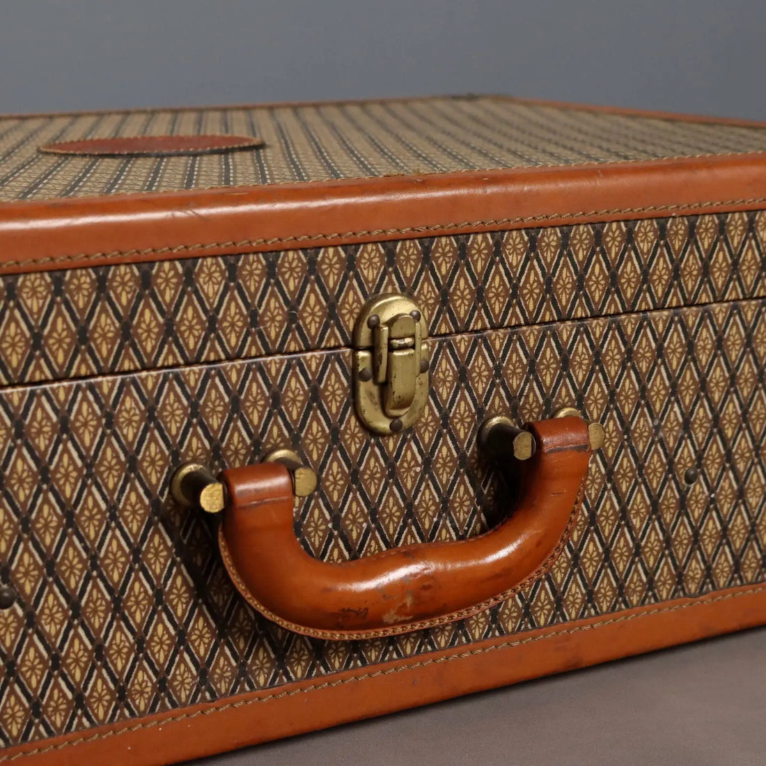 T&J Vestor Set Suitcases Vintage Leather Canvas Various Dimensions | Clothing & House Linens | Vintage