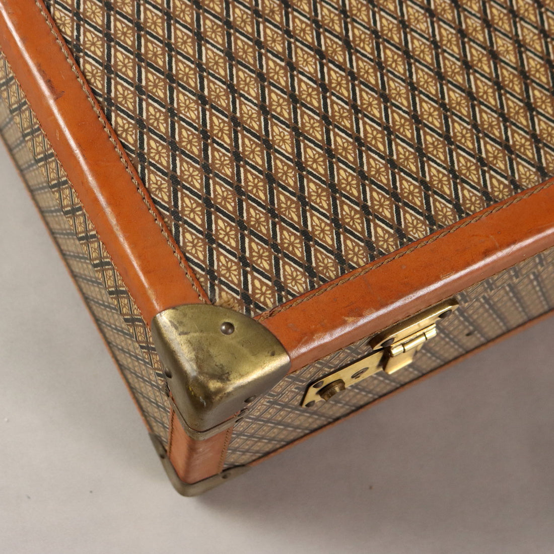 T&J Vestor Set Suitcases Vintage Leather Canvas Various Dimensions