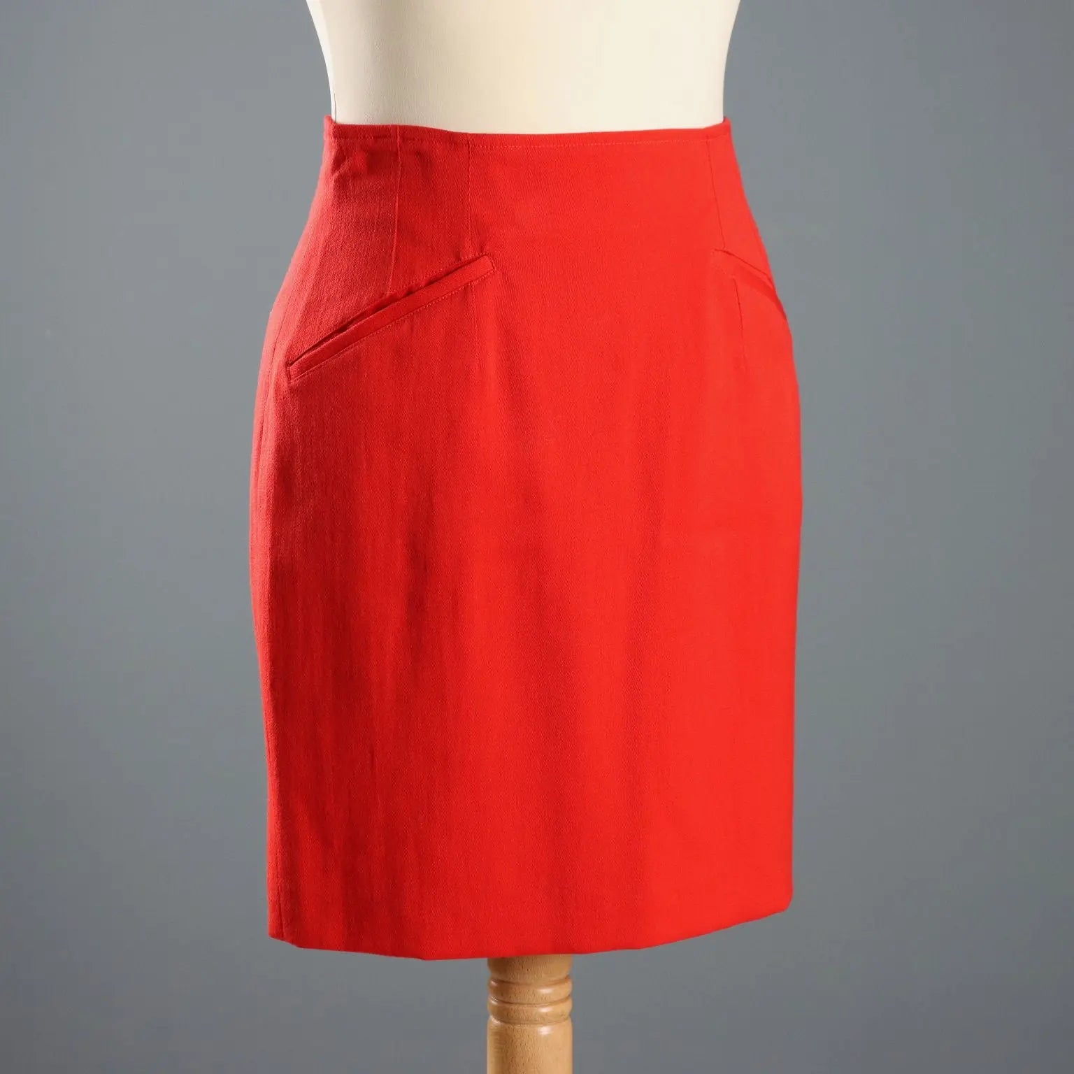 Vintage Kenzo Suit Pure Red Wool UK Size 10/12 France 1990s - UK Size 10/12 | Clothing & House Linens | Vintage