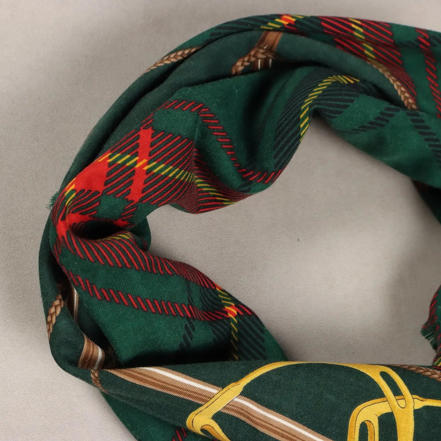 Daniel la Foret Vintage Scarf Wool France 1970s-1980s | Clothing & House Linens | Vintage