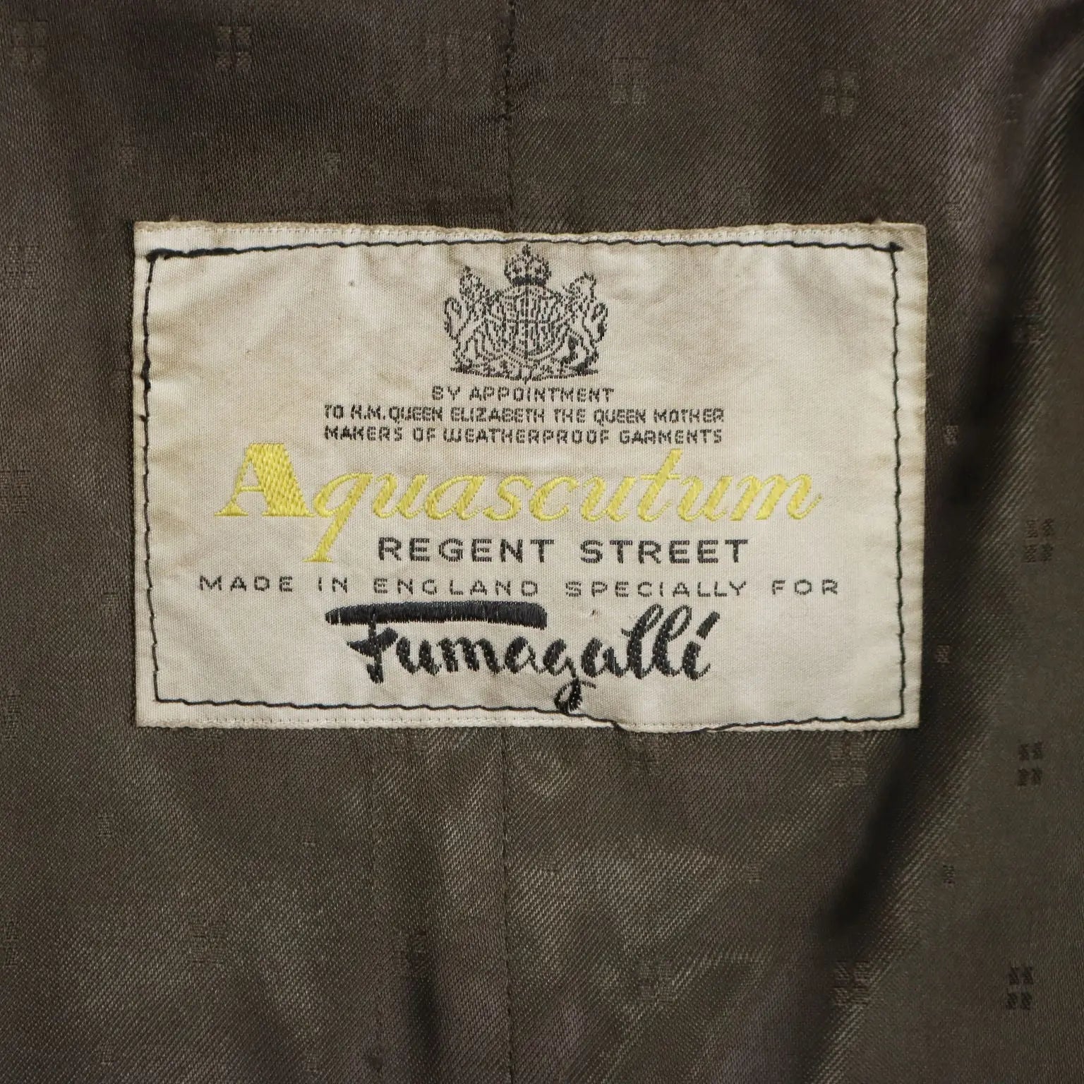 Aquascutum Men's Vintage Tweed Coat UK Size 40 1980s - UK Size 40 | Clothing & House Linens | Vintage