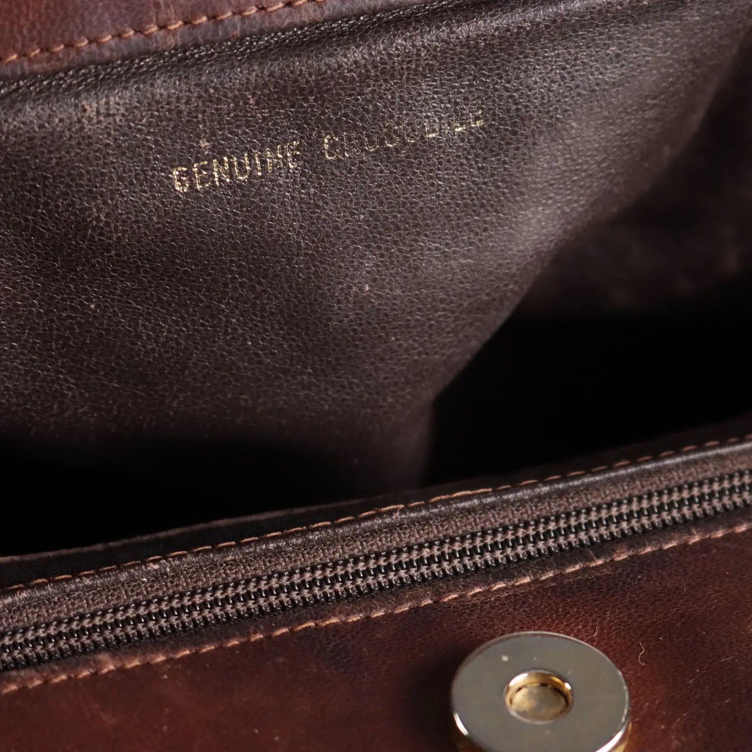 Aldo Zanette Vintage Leather Bag Handmade Italy 1970s-1980s | Clothing & House Linens | Vintage