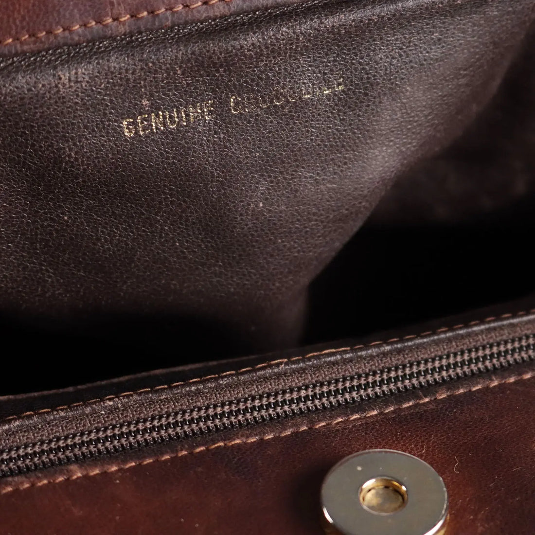 Aldo Zanette Vintage Leather Bag Handmade Italy 1970s-1980s | Clothing & House Linens | Vintage