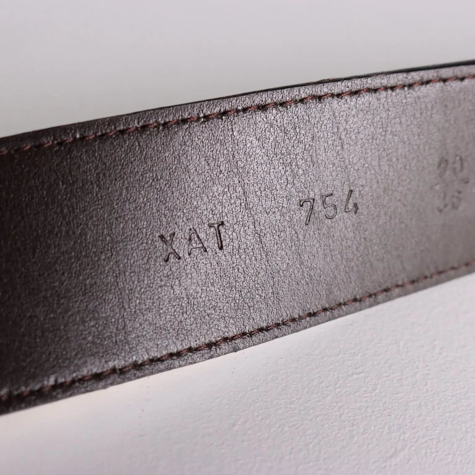 Valentino Garavani Vintage Belt Leather Brass Italy 1980s-90s | Clothing & House Linens | Vintage