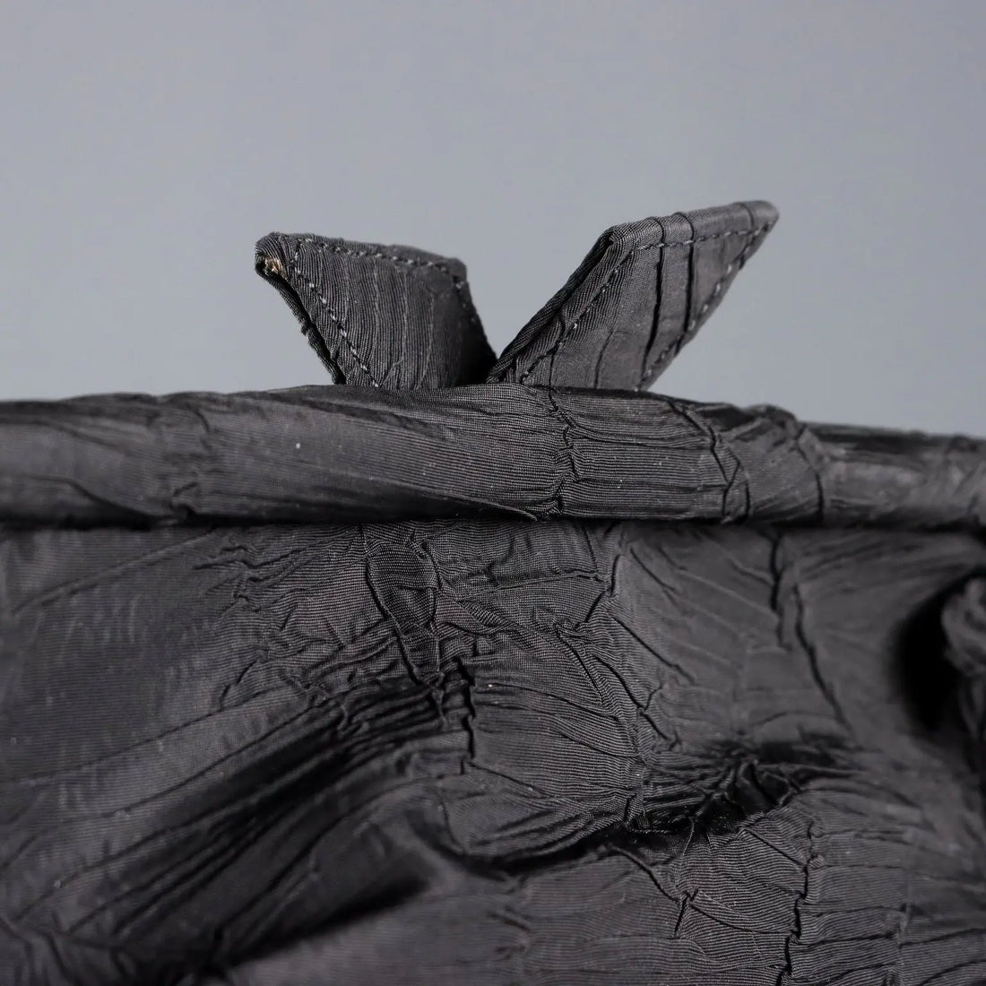 Borbonese Vintage Clutch Bag Black Silk Italy 1980s-1990s | Clothing & House Linens | Vintage