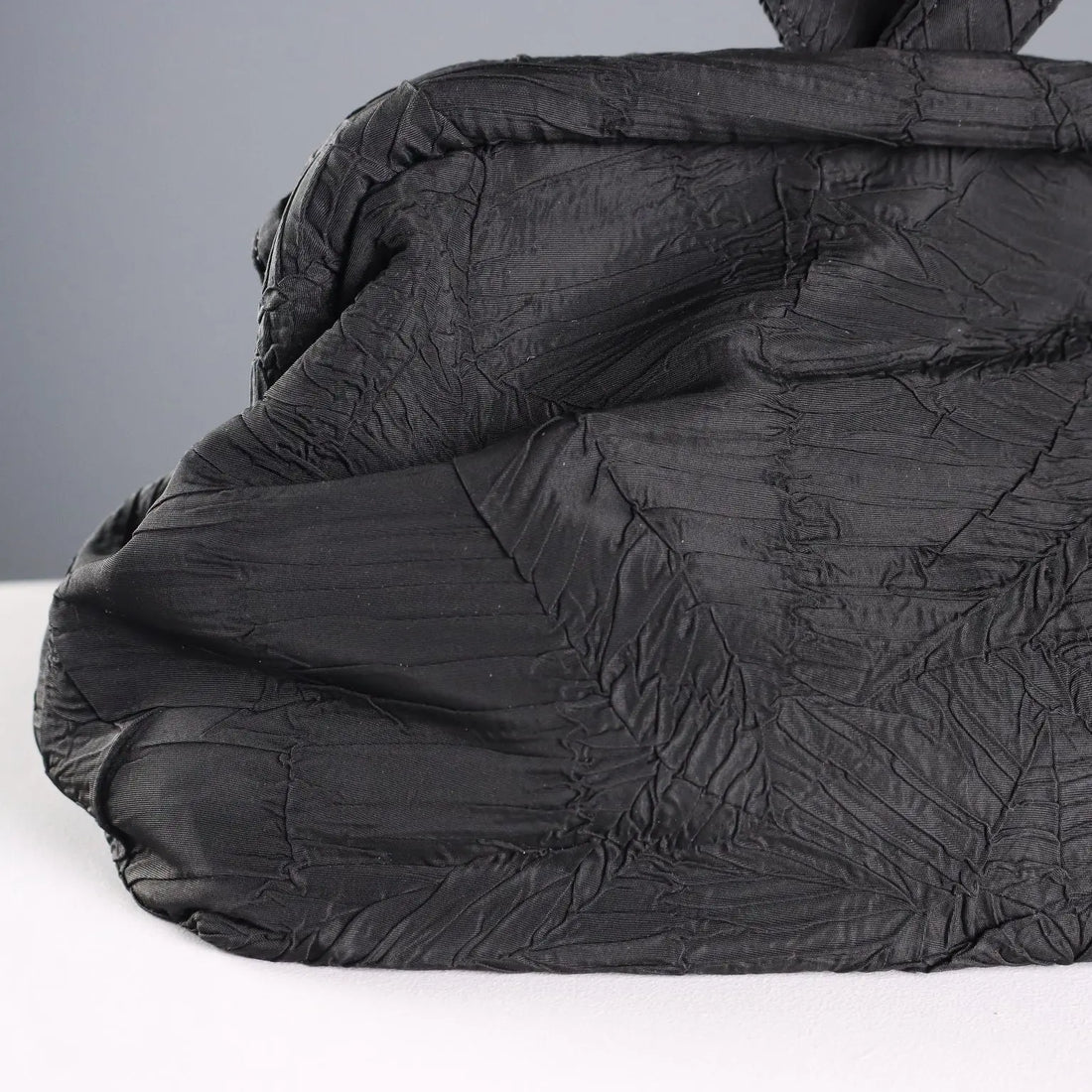 Borbonese Vintage Clutch Bag Black Silk Italy 1980s-1990s | Clothing & House Linens | Vintage