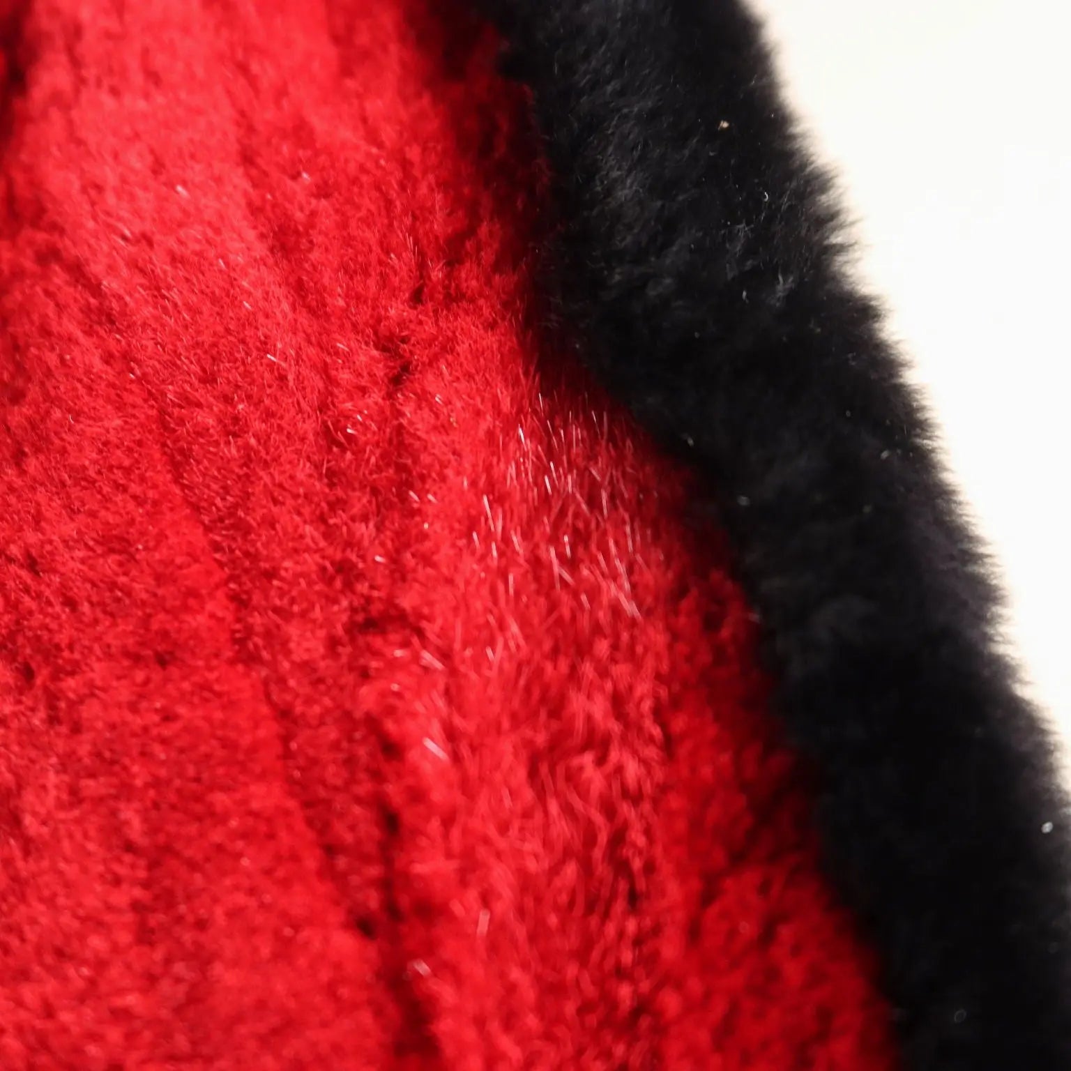 Yves Saint Laurent Vintage Red Fur UK Size 12/14 France 1980s - UK Size 12/14 | Clothing & House Linens | Vintage