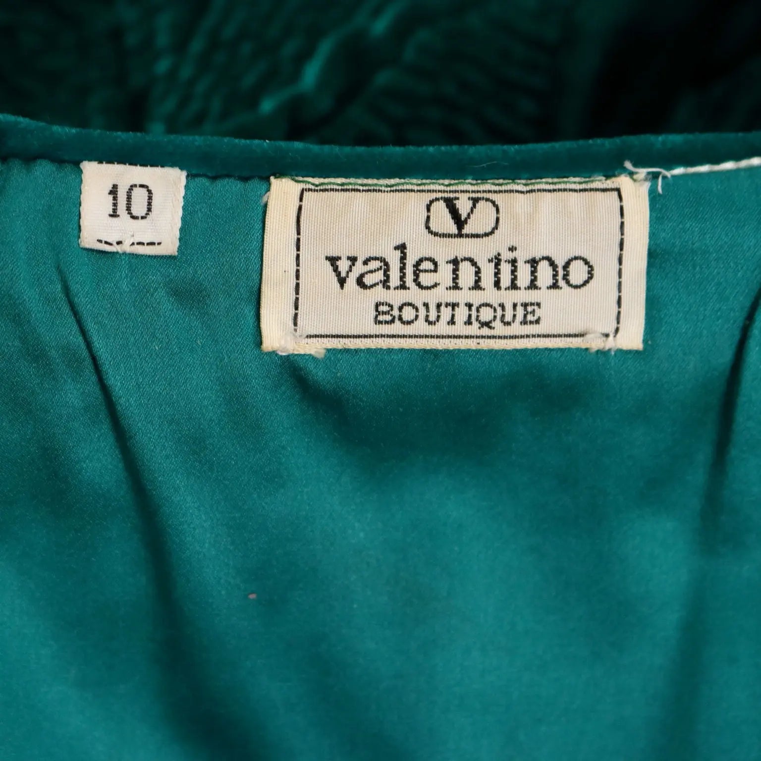 Valentino Vintage Jacket Green Velvet UK Size 14 Italy - UK Size 14 | Clothing & House Linens | Vintage