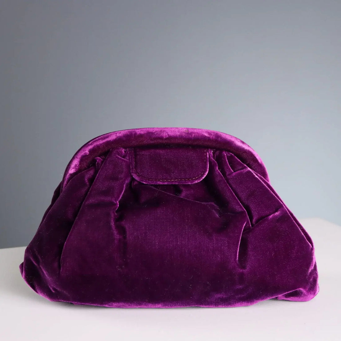 Vintage Marconi Handbag Velvet with Jewel Brooch Italy 1970s | Clothing & House Linens | Vintage