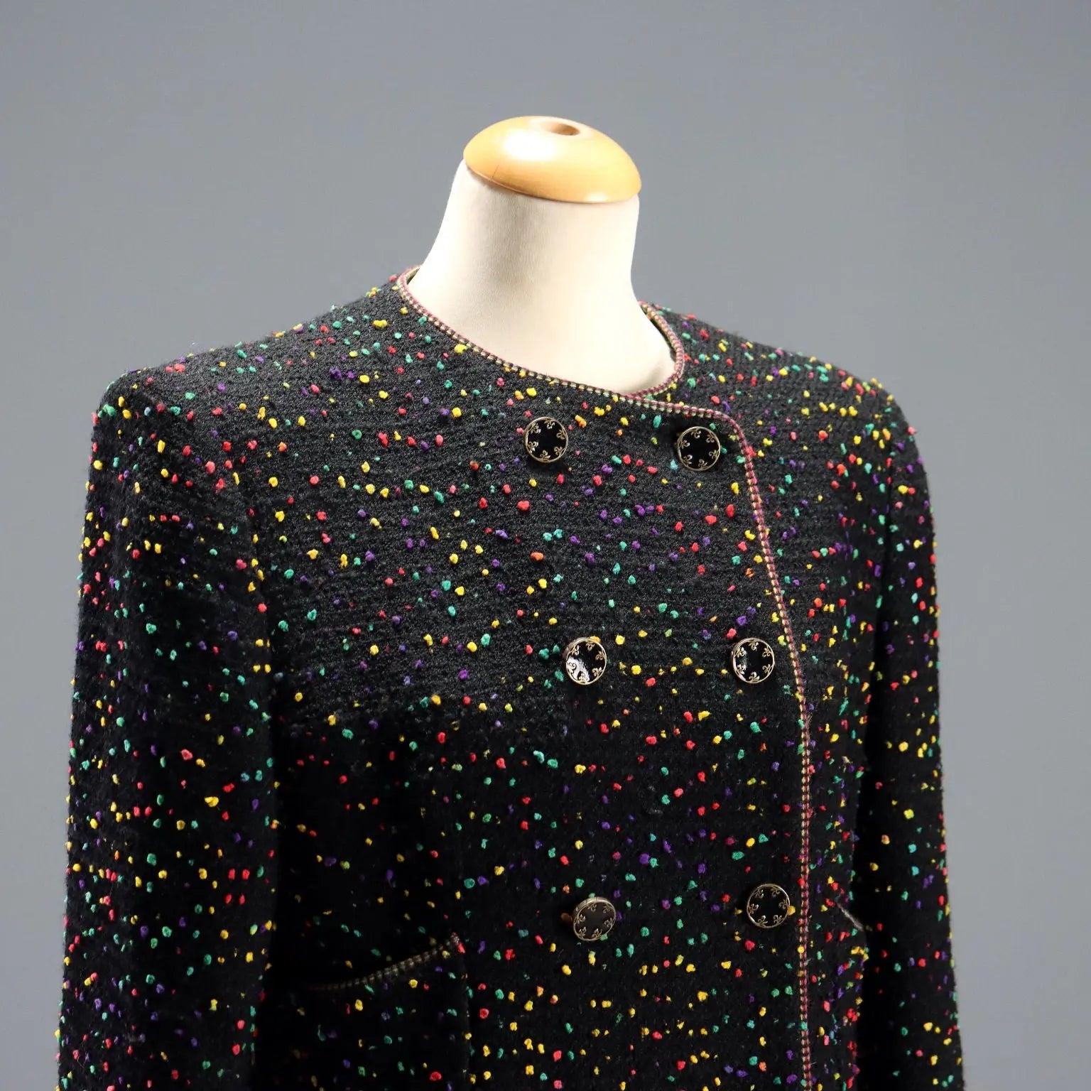 Ungaro Vintage Wool Jacket UK Size 40 France 1980s-1990s - UK Size 40 | Clothing & House Linens | Vintage