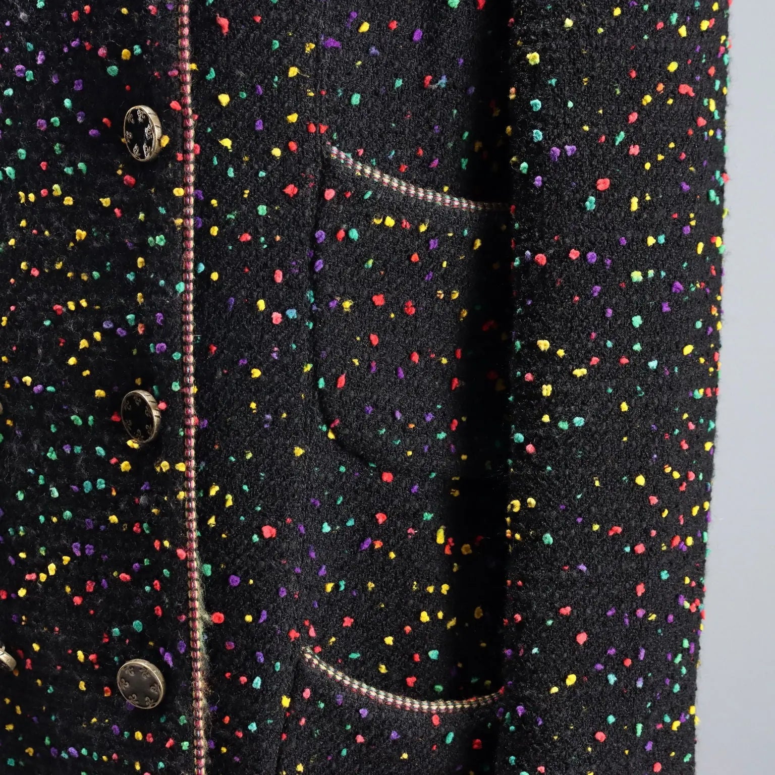 Ungaro Vintage Wool Jacket UK Size 40 France 1980s-1990s - UK Size 40 | Clothing & House Linens | Vintage