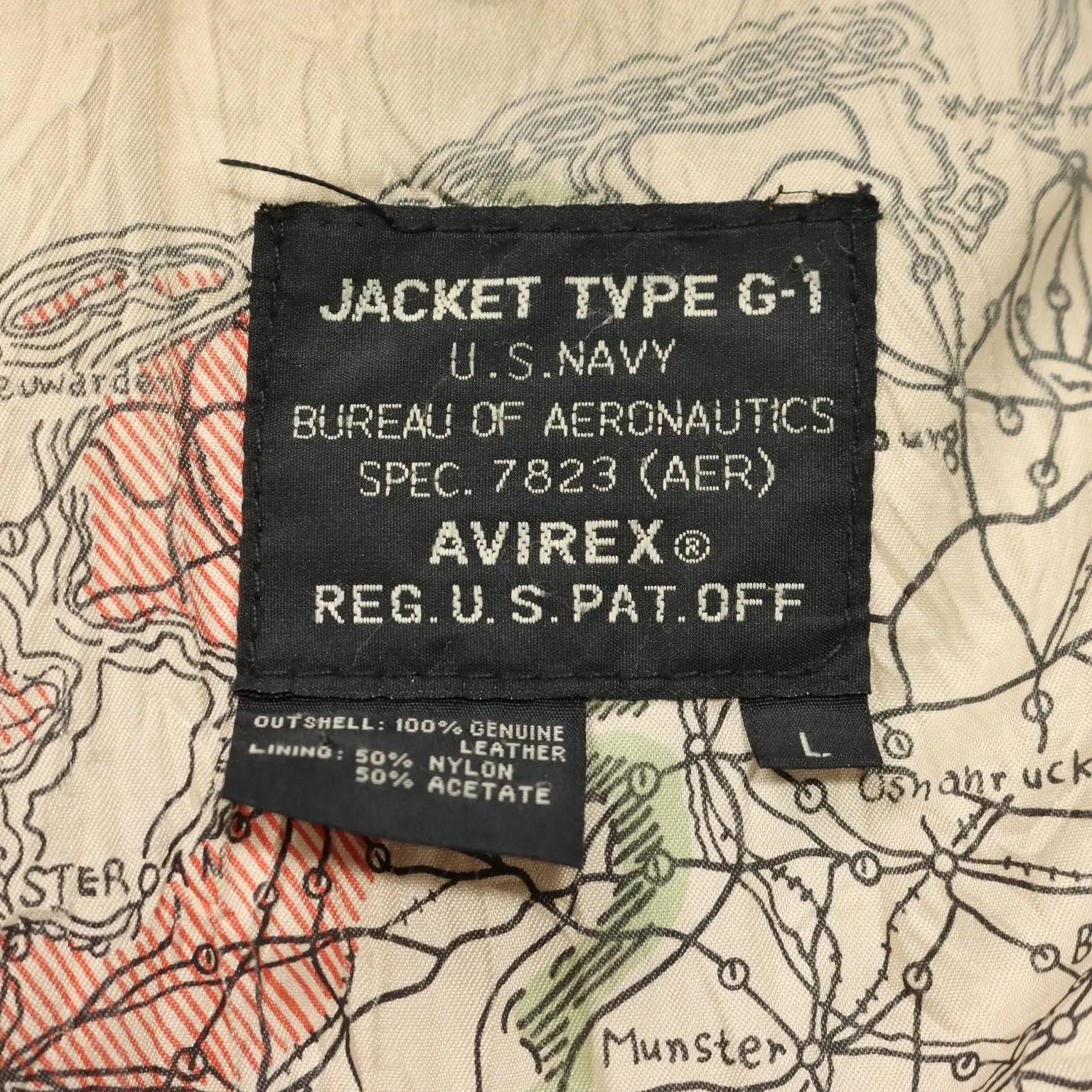 Avirex Men's Vintage Leather Jacket UK Size 40 USA 1980s-1990s - UK Size 40 | Clothing & House Linens | Vintage