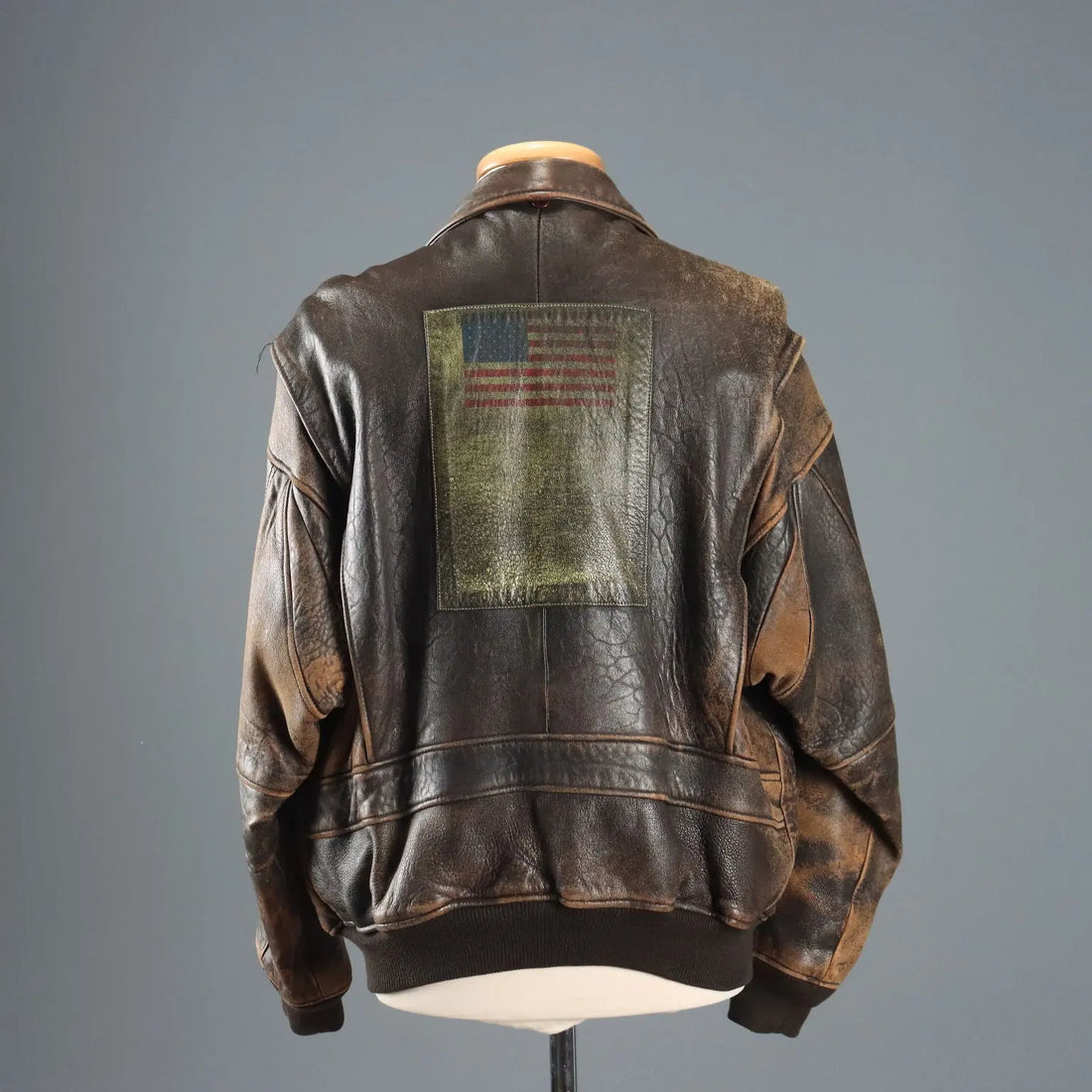 Avirex Men's Vintage Leather Jacket UK Size 40 USA 1980s-1990s - UK Size 40 | Clothing & House Linens | Vintage