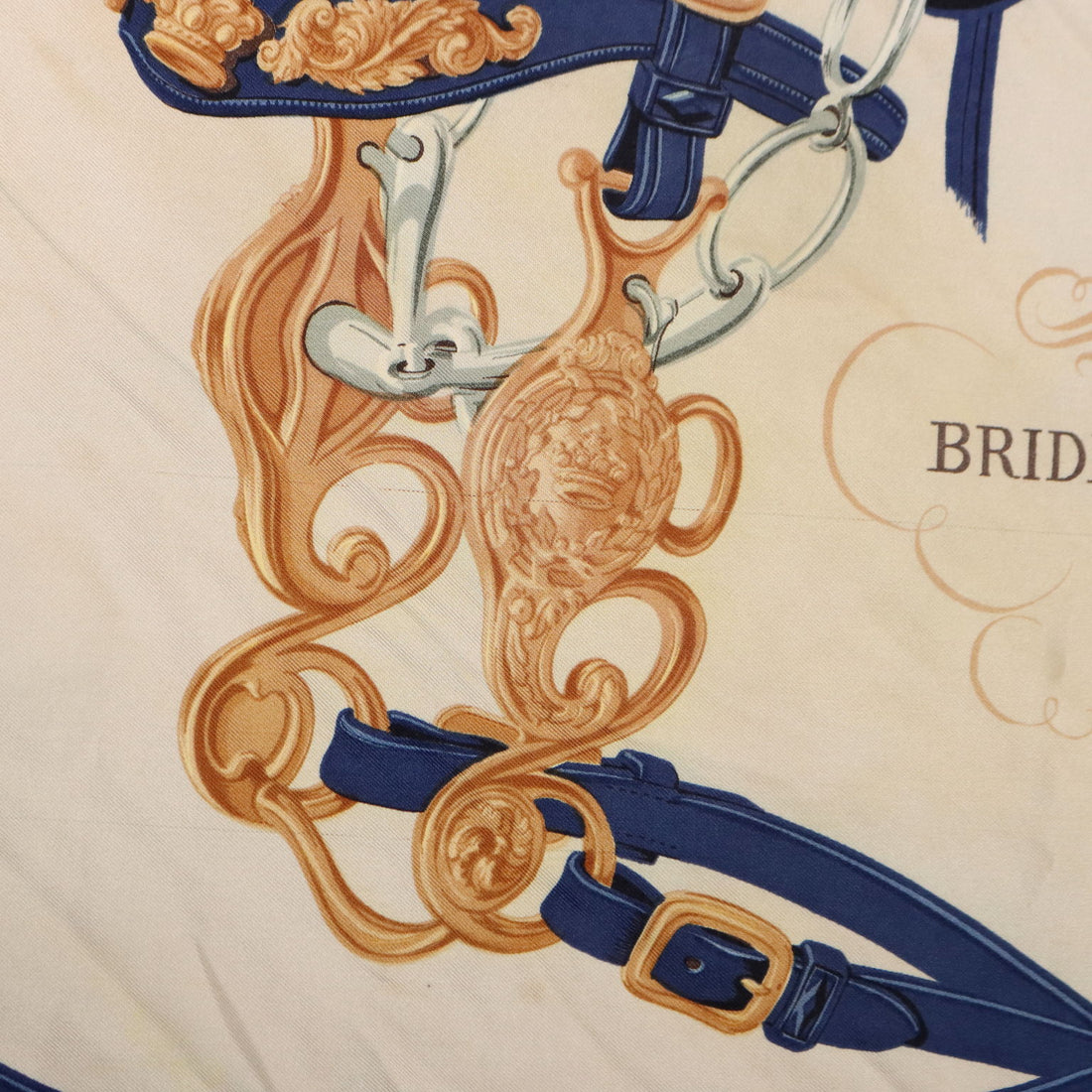 Vintage Hermès Scarf Silk Brides de Gala Hugo Grygkar 1970s