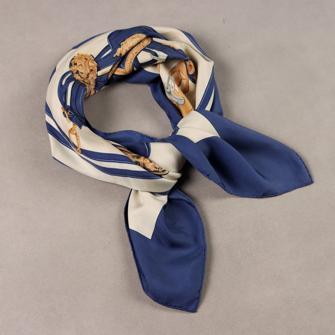 Vintage Hermès Scarf Silk Brides de Gala Hugo Grygkar 1970s