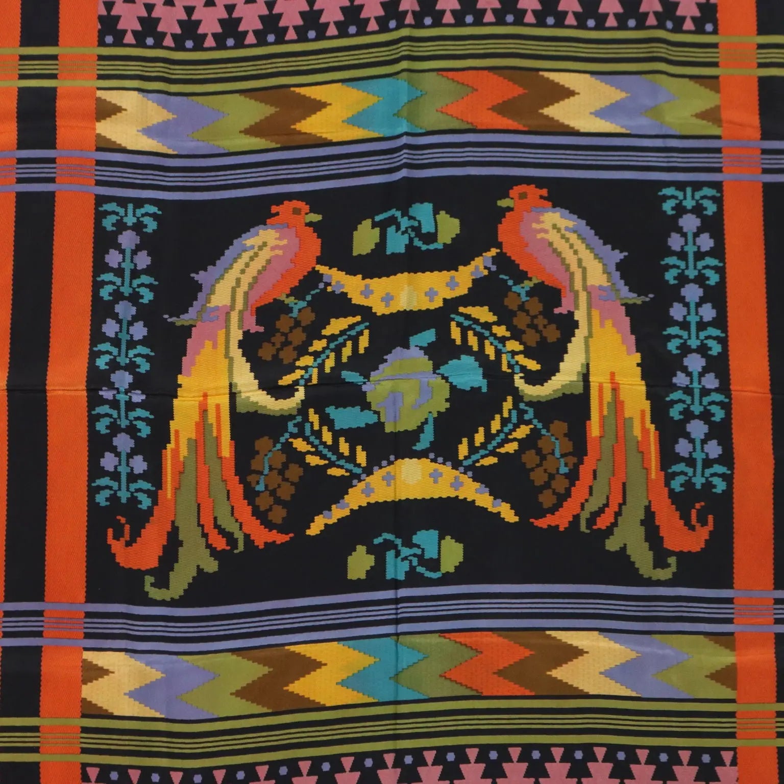 Pierre Balmain Vintage Scarf Coloured Silk France 1960s-1970s | Clothing & House Linens | Vintage