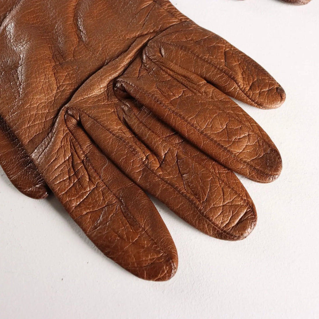 Yves Saint Laurent Vintage Gloves Leather Silk Suede France 1980s
