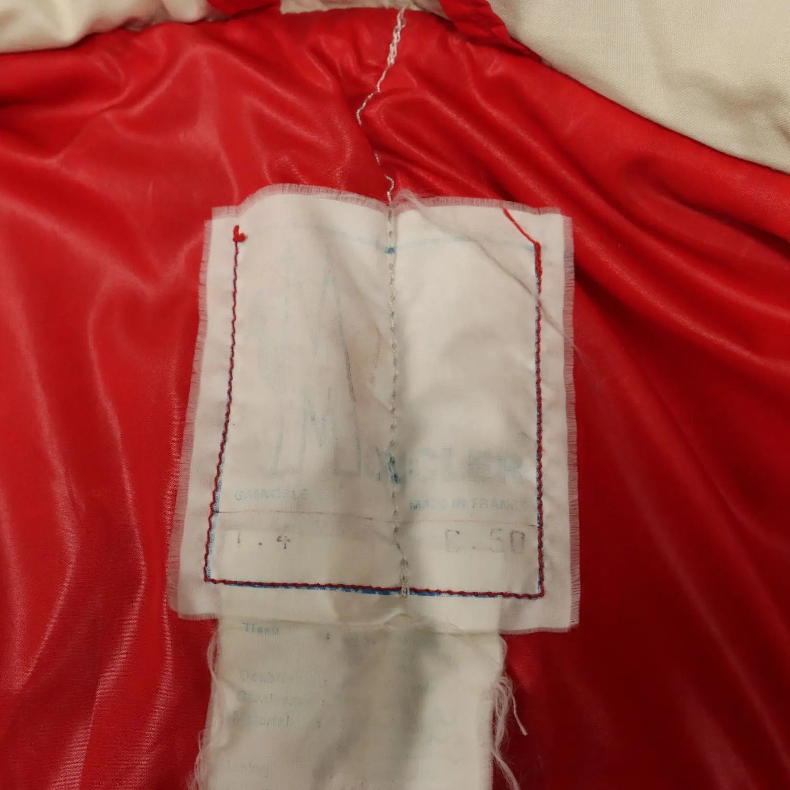 Moncler Men's Vintage Down Jacket UK Size 14 France 1970s-80s - UK Size 14 | Clothing & House Linens  Vintage